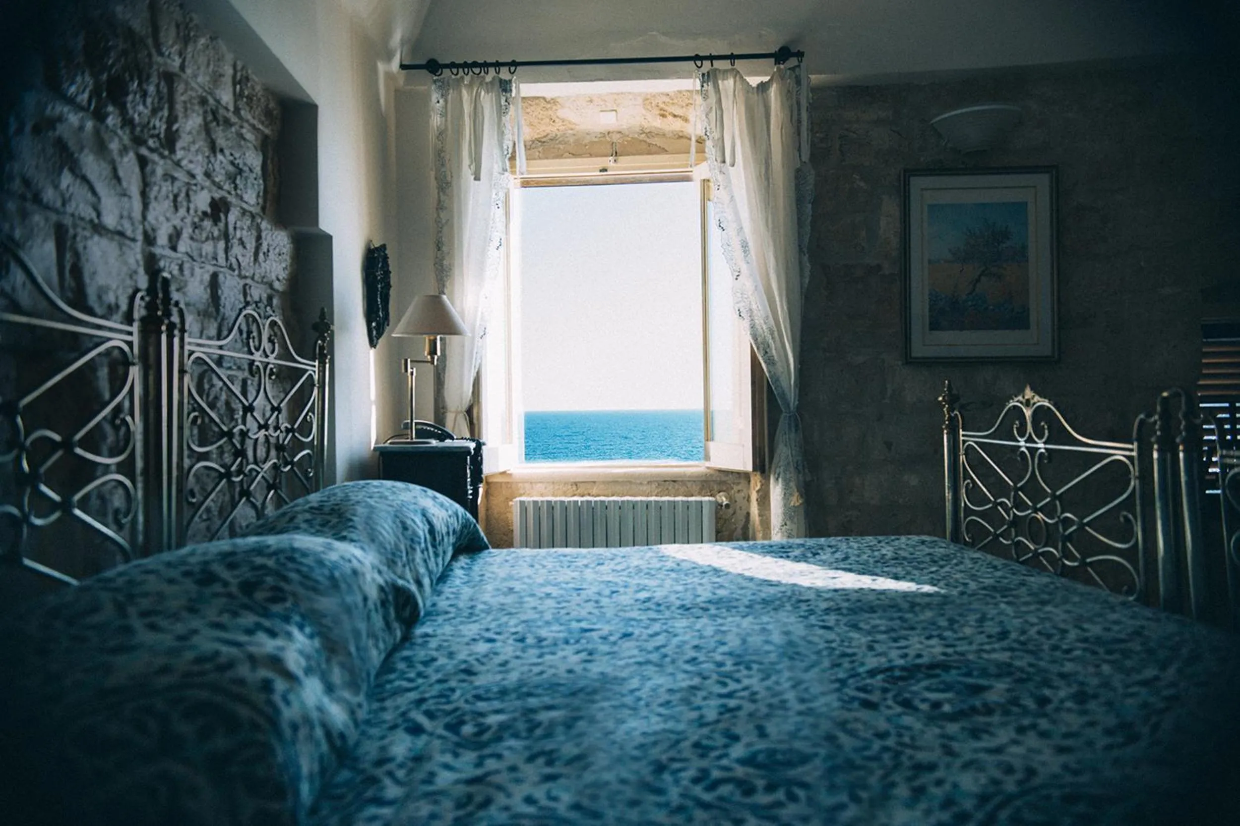 Bathroom, Bed in B&B Relais Del Senatore