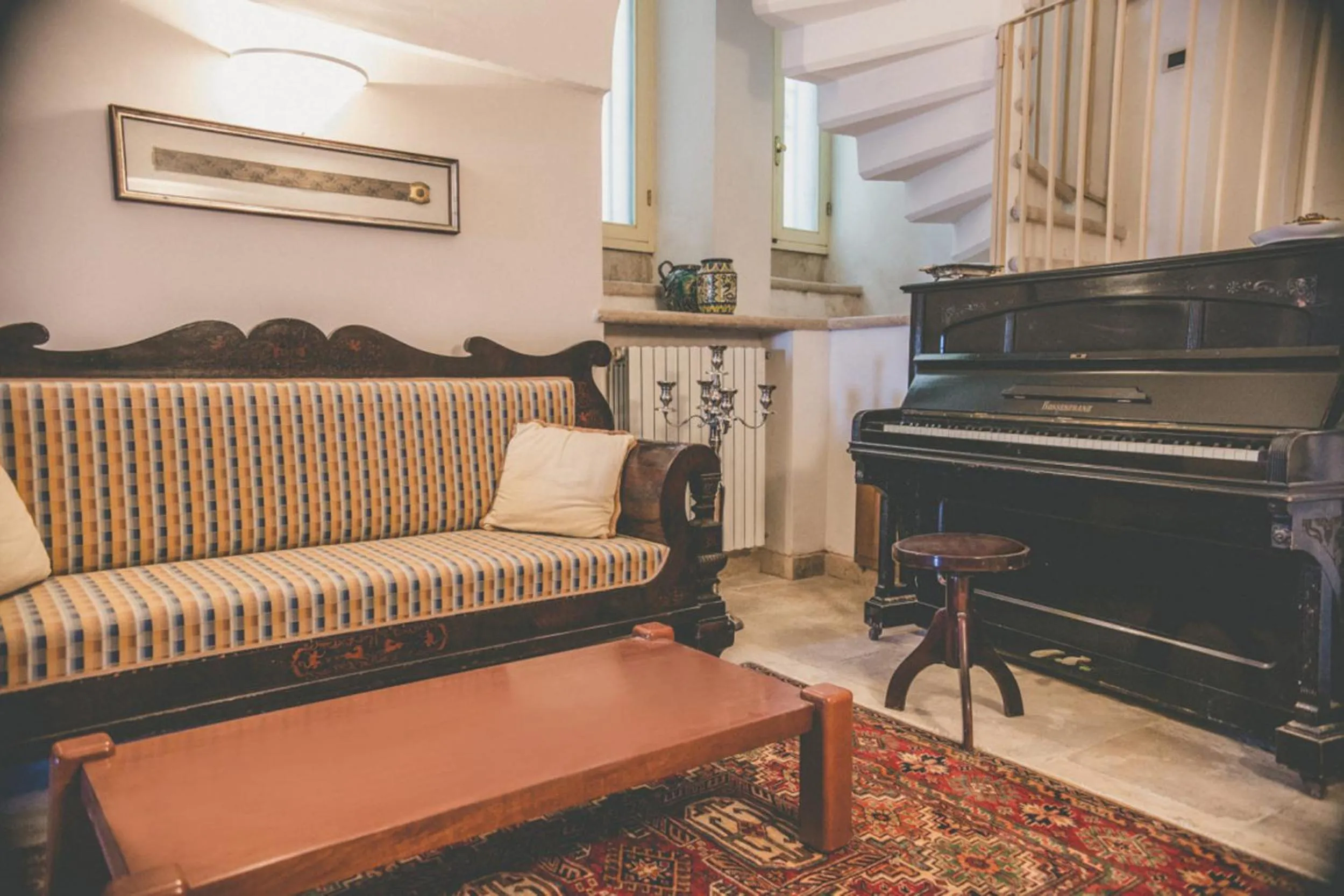 Seating area in B&B Relais Del Senatore