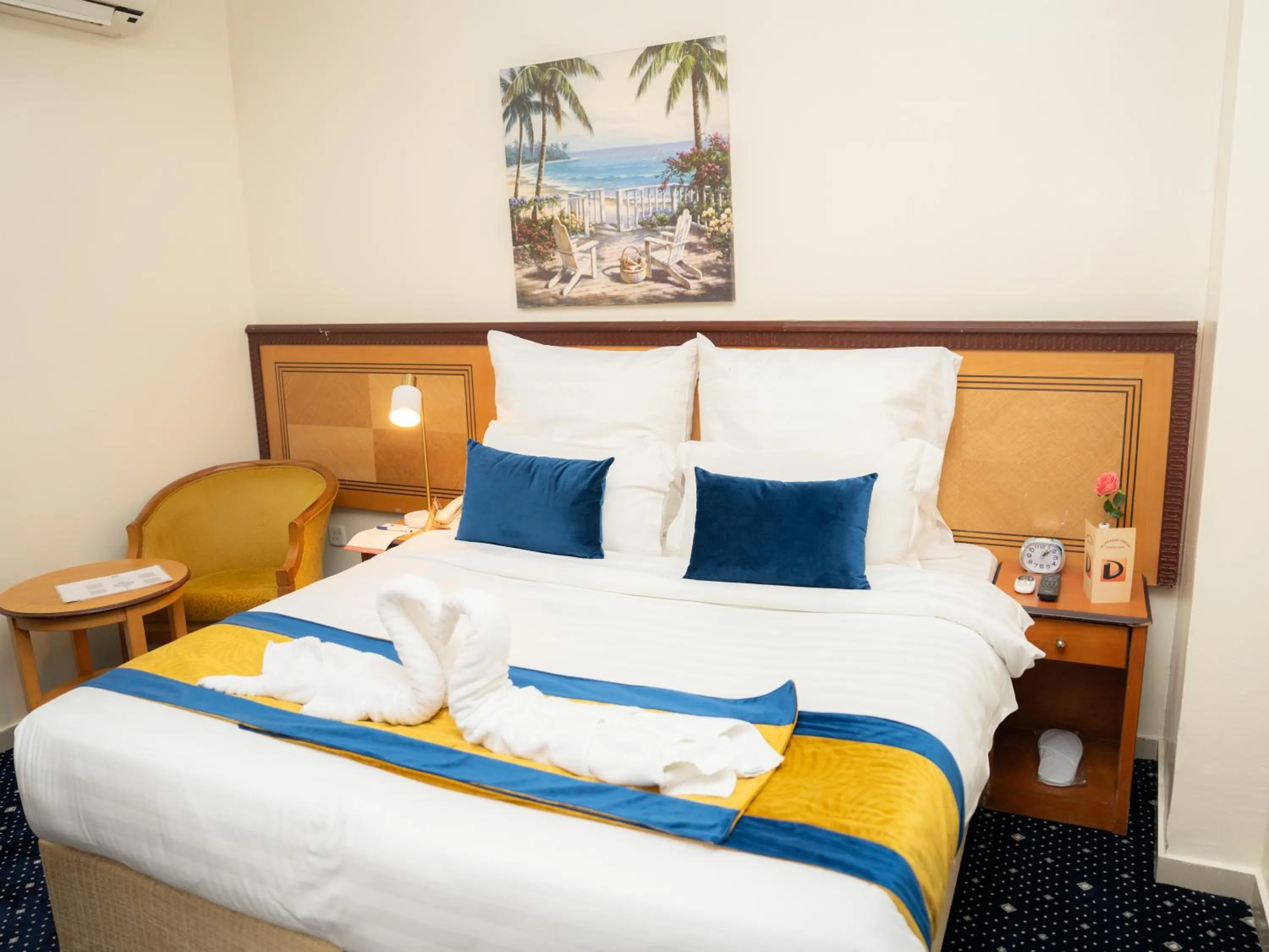 Bed in Riyadh Al Deafah Hotel