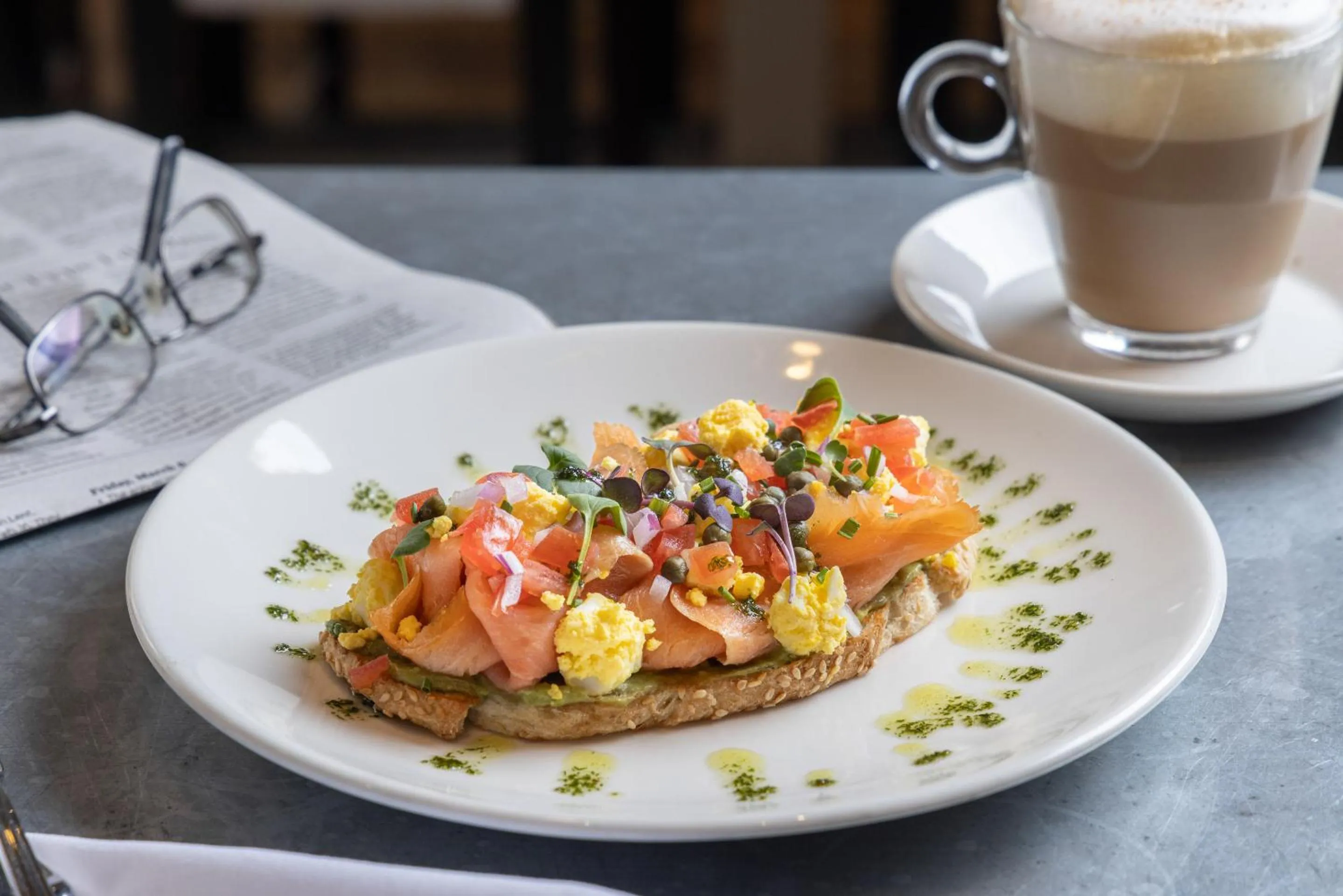 Restaurant/places to eat in The H Hotel