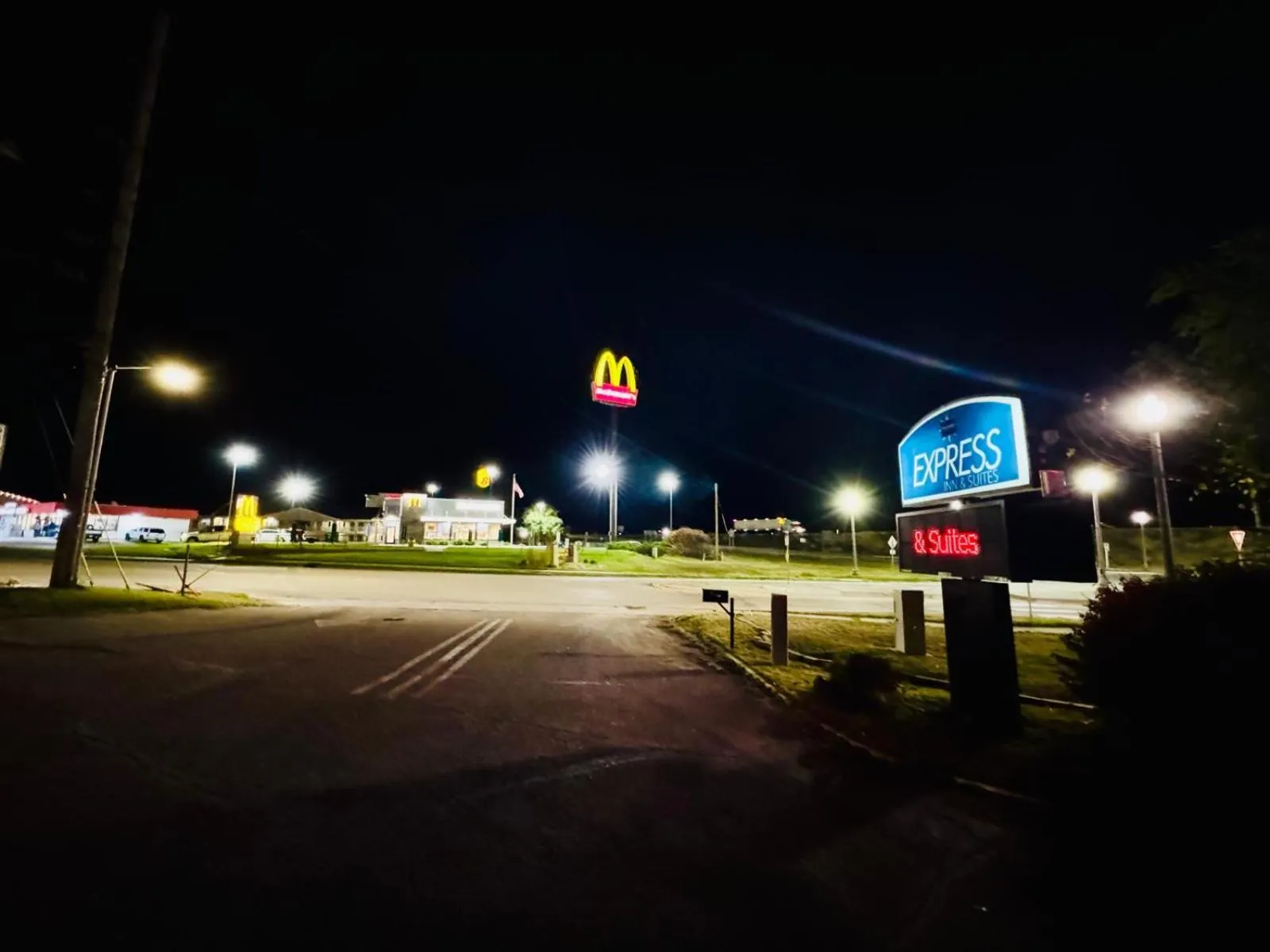 Property building in Express inn extended stay