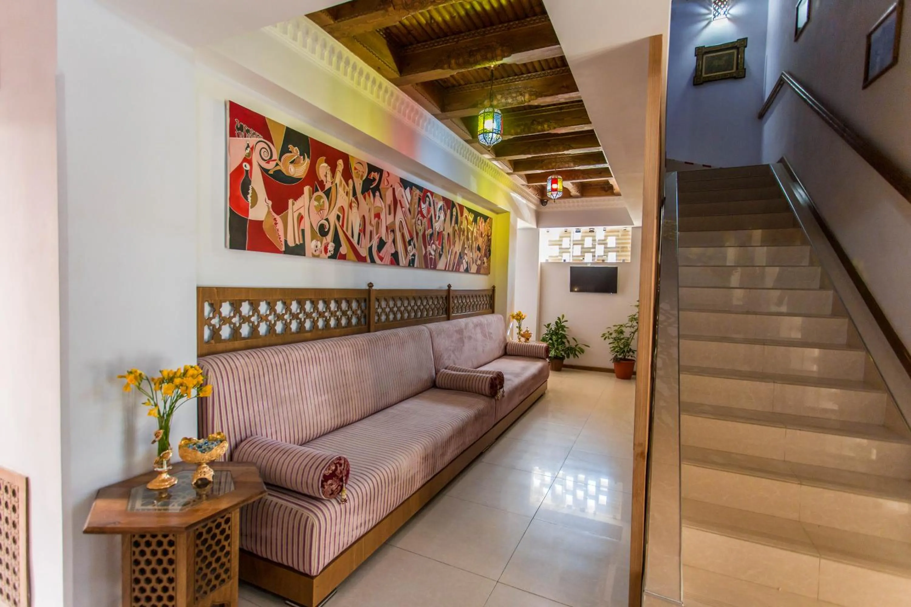 Patio in Kukaldosh Boutique Hotel