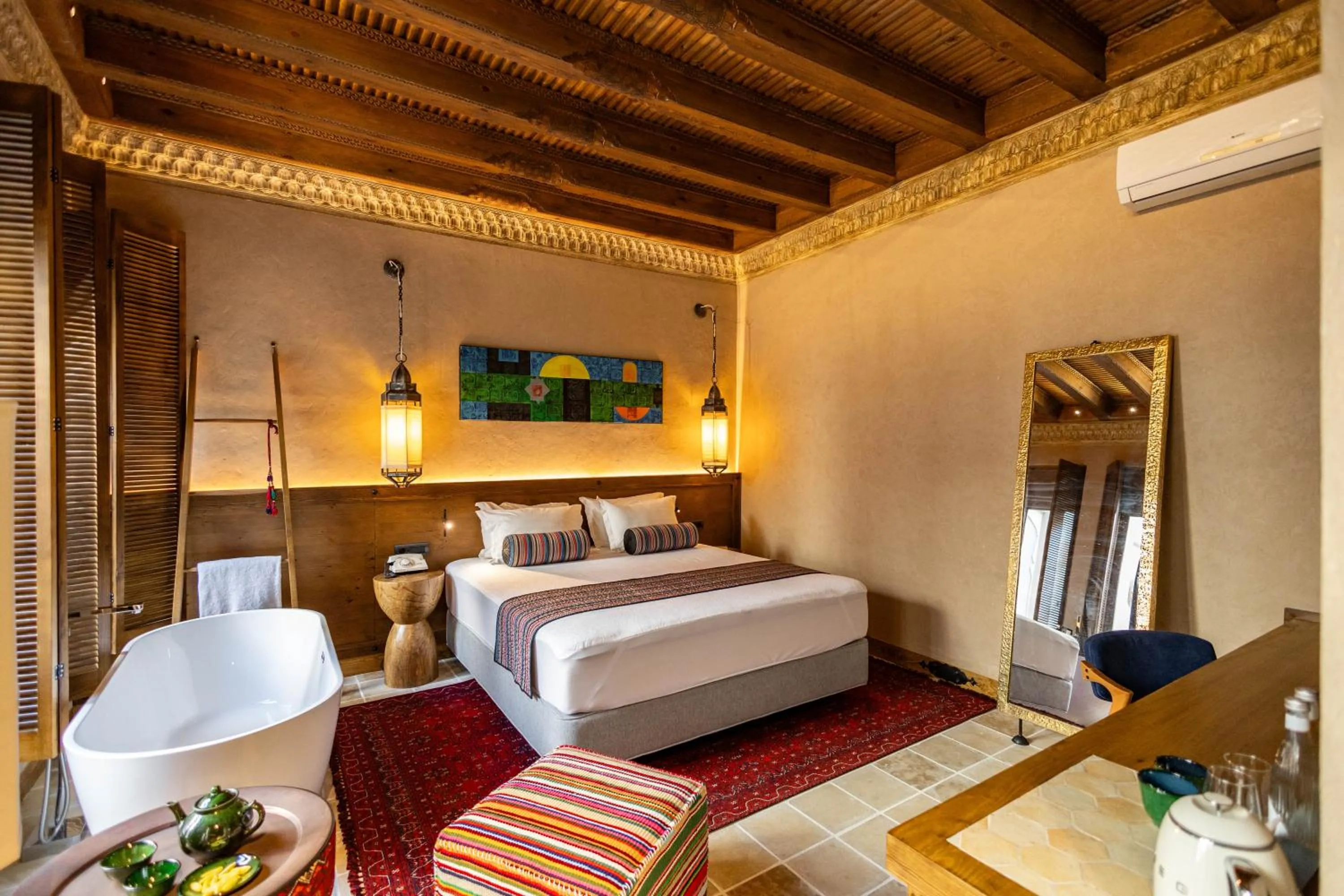 View (from property/room), Bed in Kukaldosh Boutique Hotel