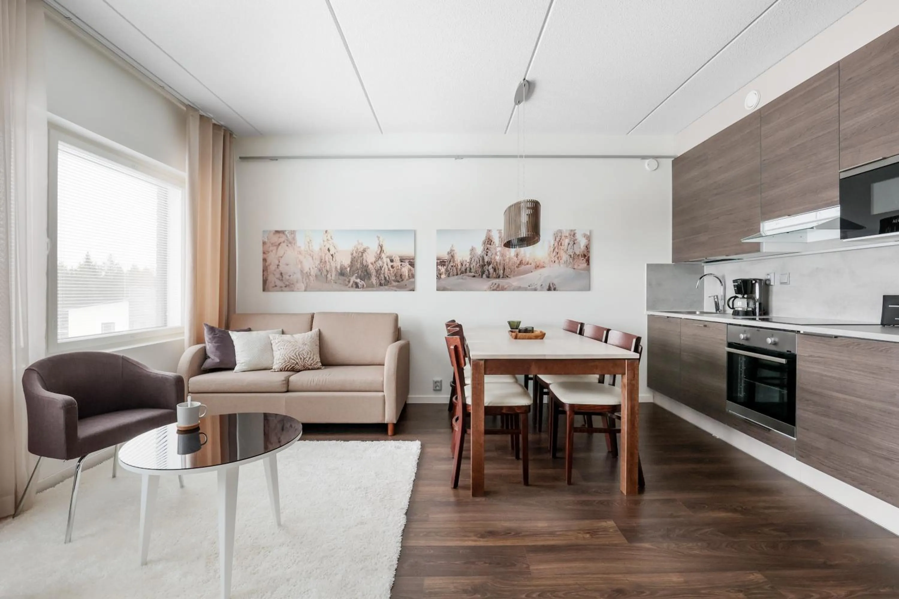 Day in Aateli Lakeside Chalets - former Vuokatti Suites