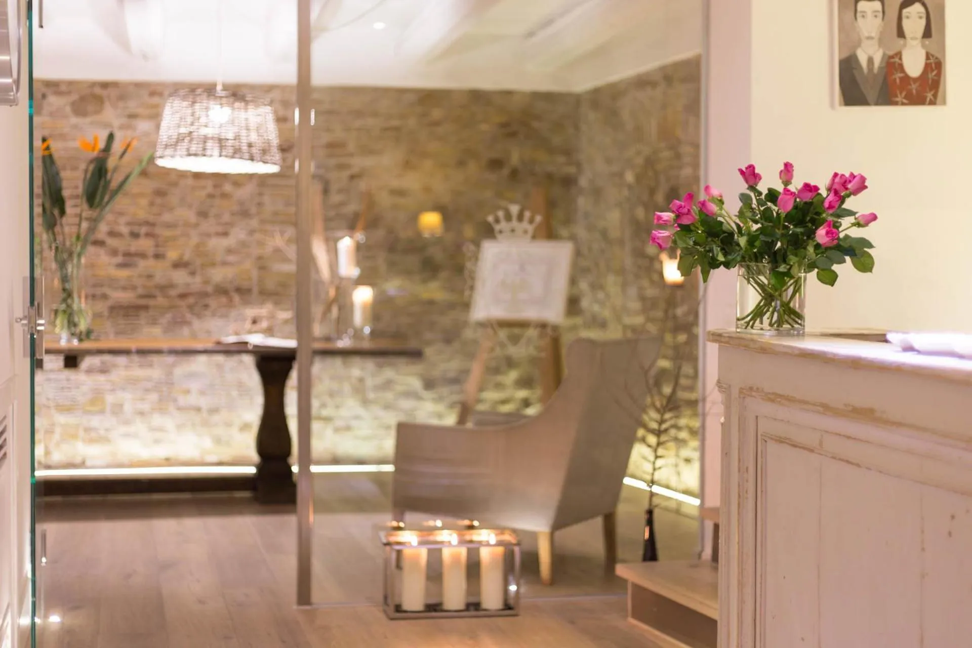 Lobby or reception in Residenza Amblingh