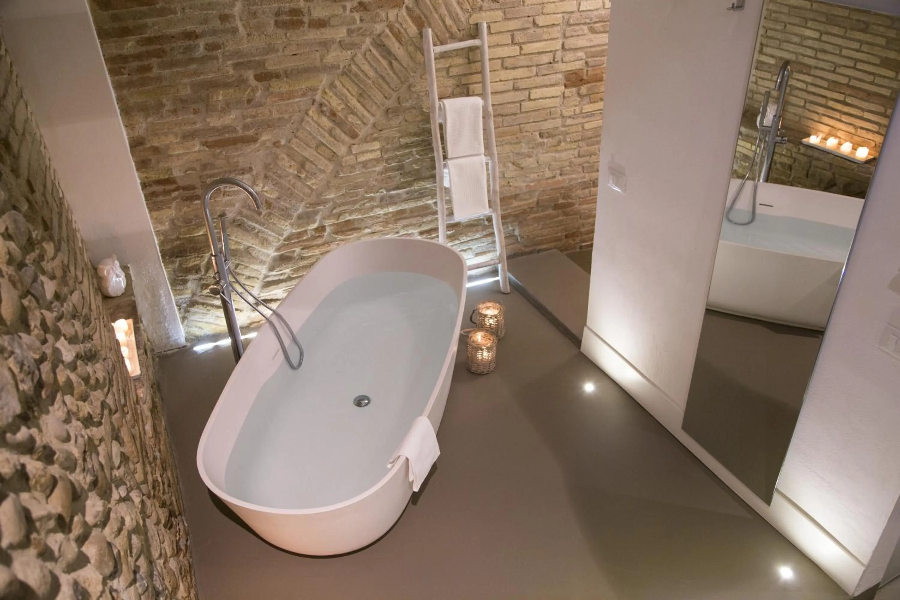 Bathroom in Residenza Amblingh