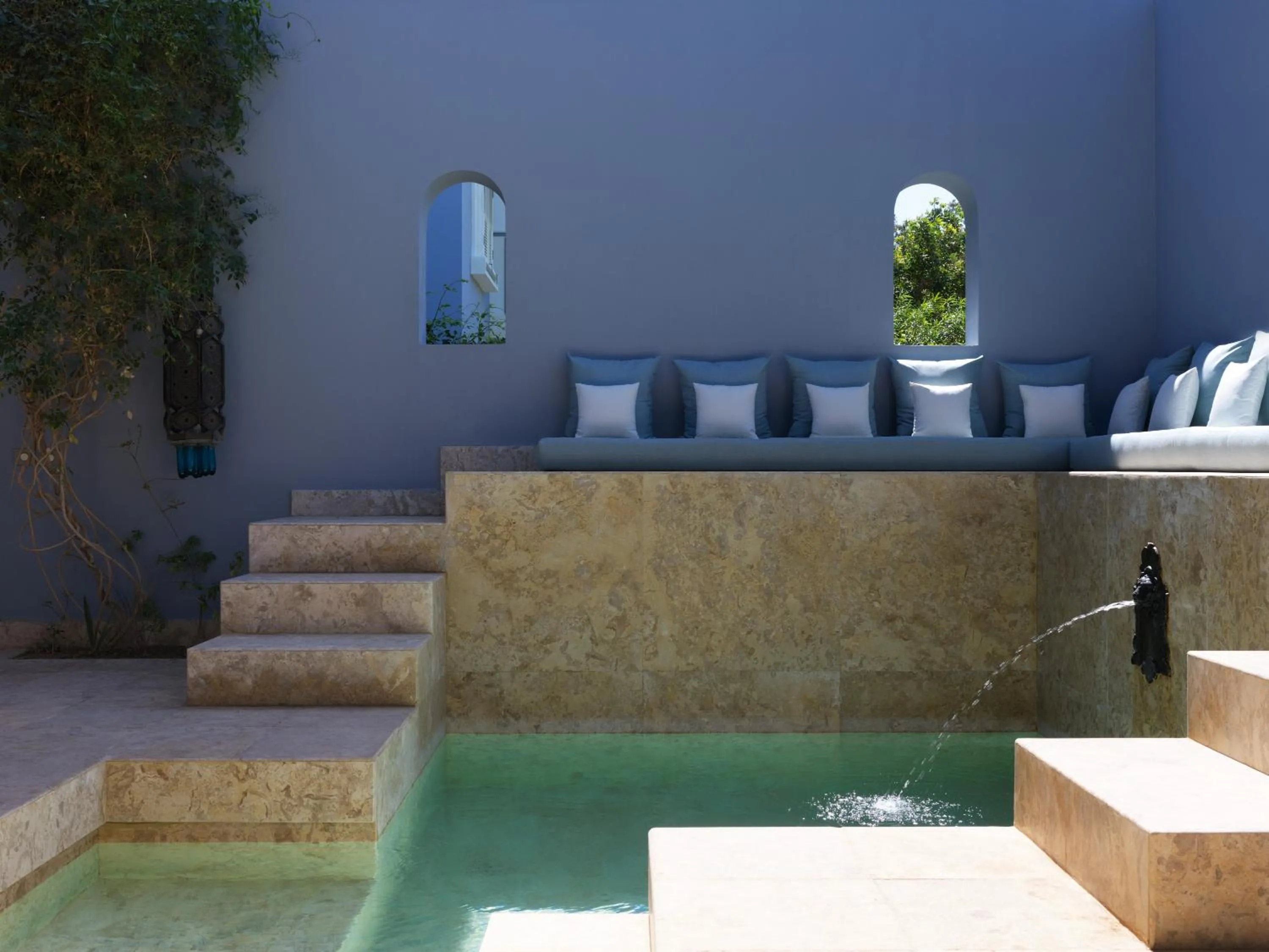 Swimming pool in La Maison Bleue El Gouna