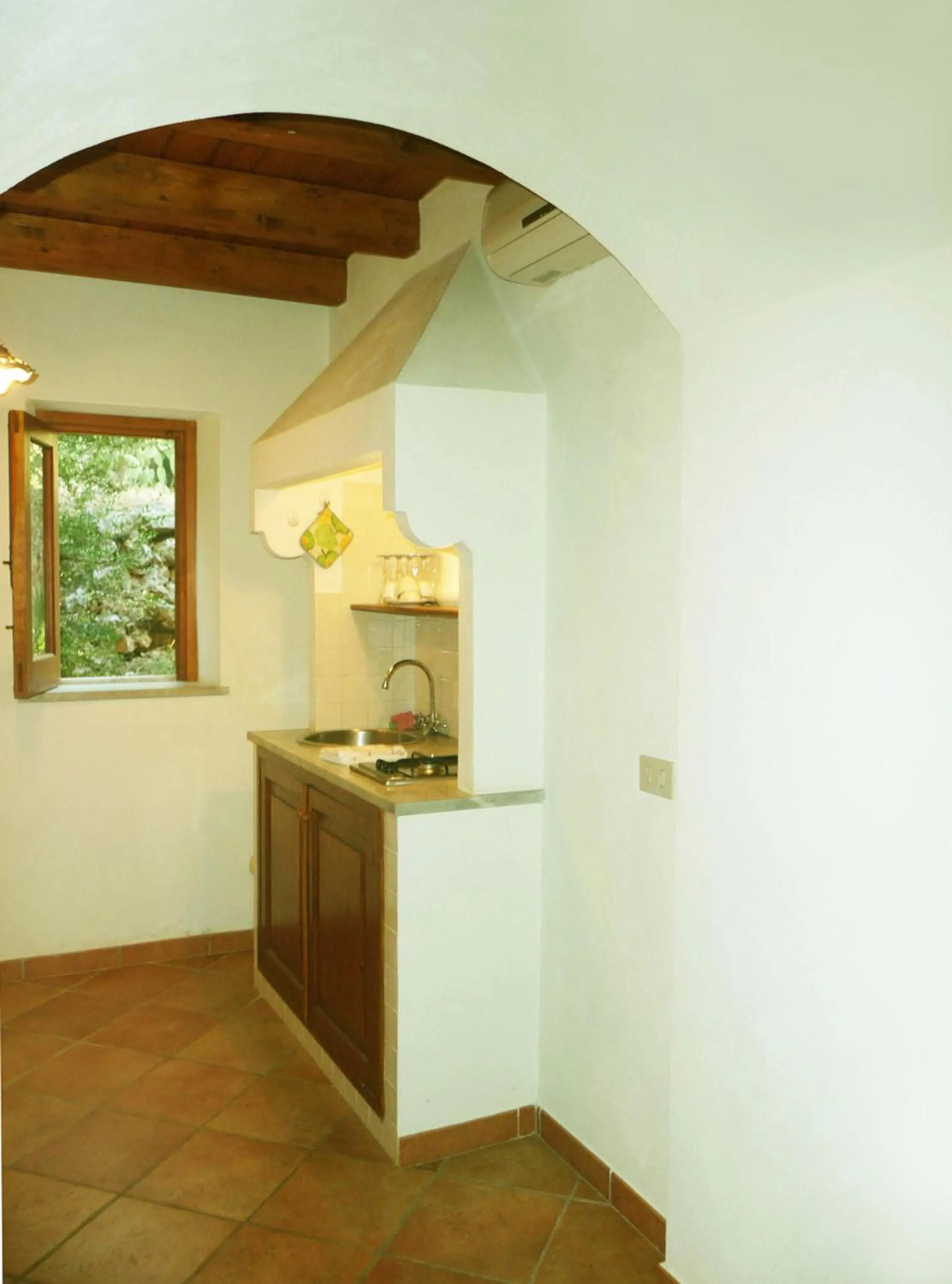 Kitchen or kitchenette in Villa Paladino Solunto