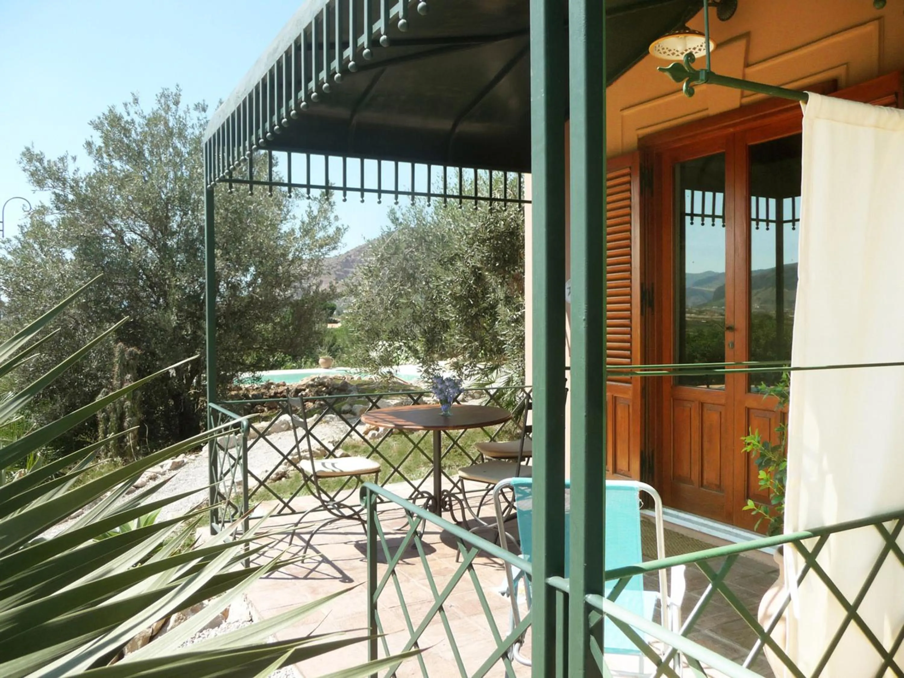 Balcony/Terrace in Villa Paladino Solunto