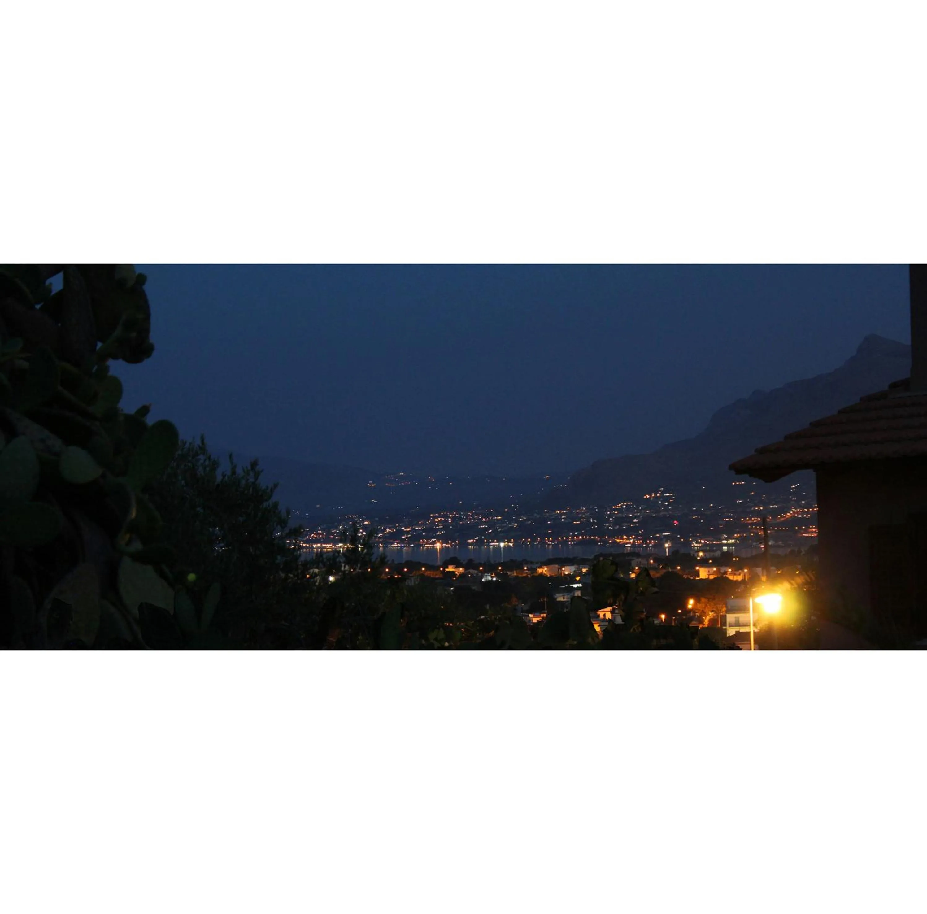 City view in Villa Paladino Solunto