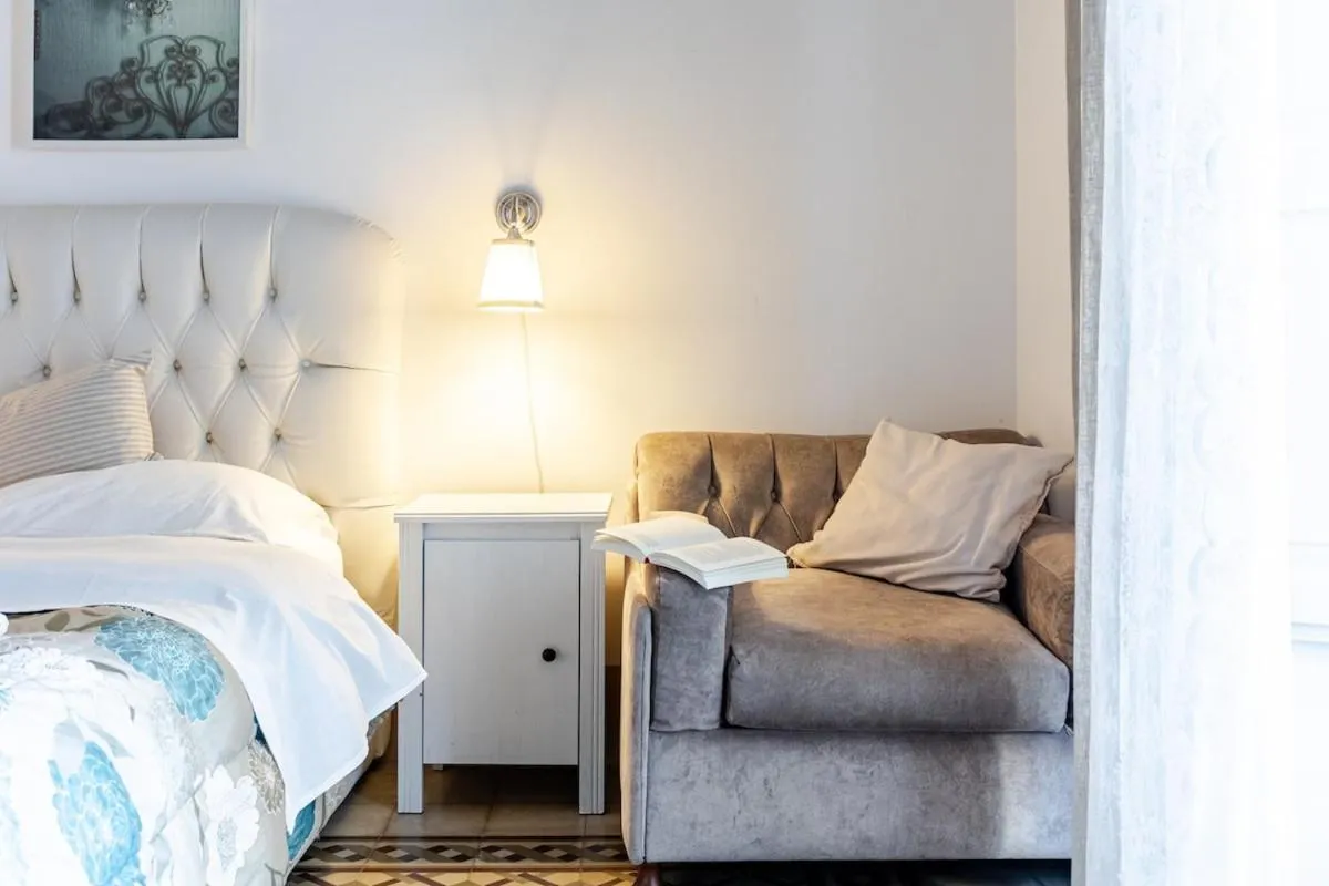 Bed in Elephant's Smile B&B