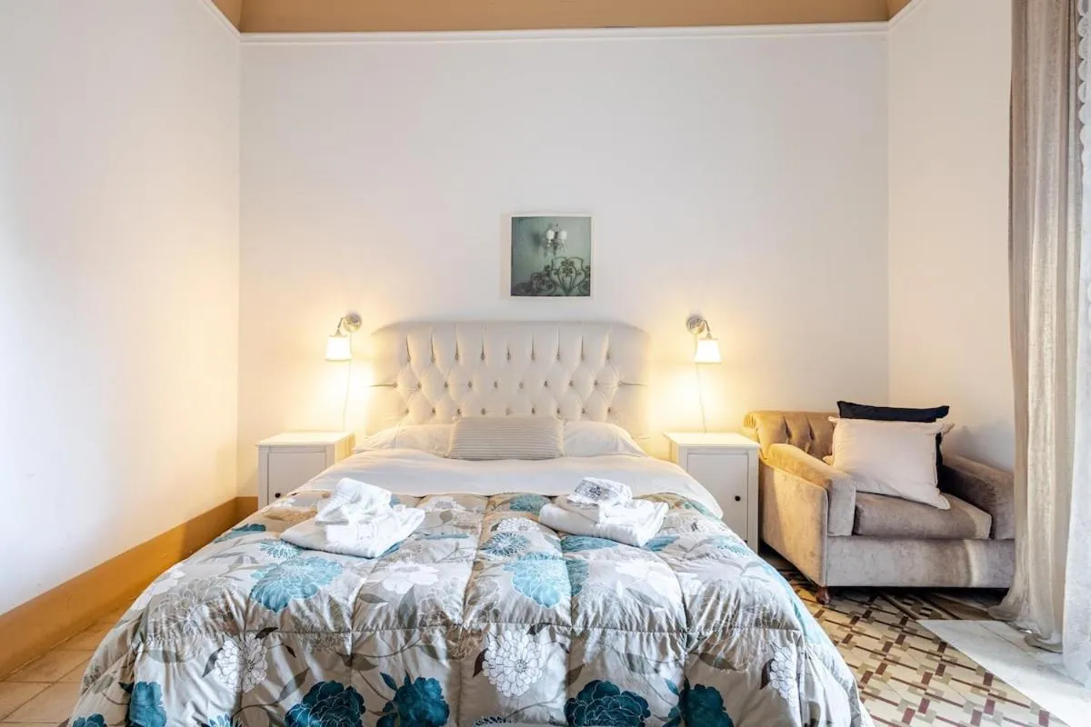 Bed in Elephant's Smile B&B