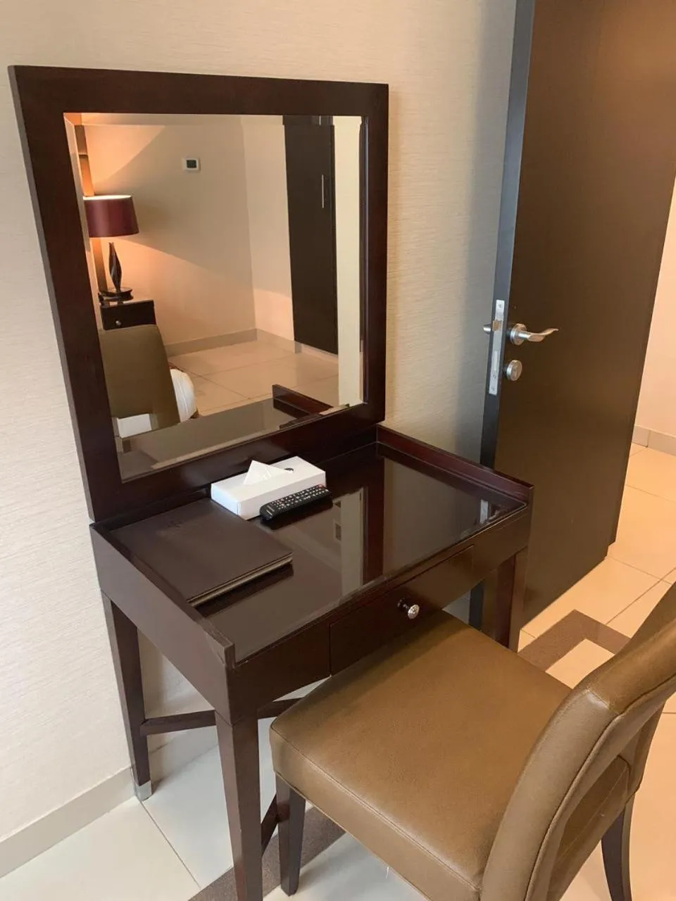 Bed in Paragon Hotel Apartments