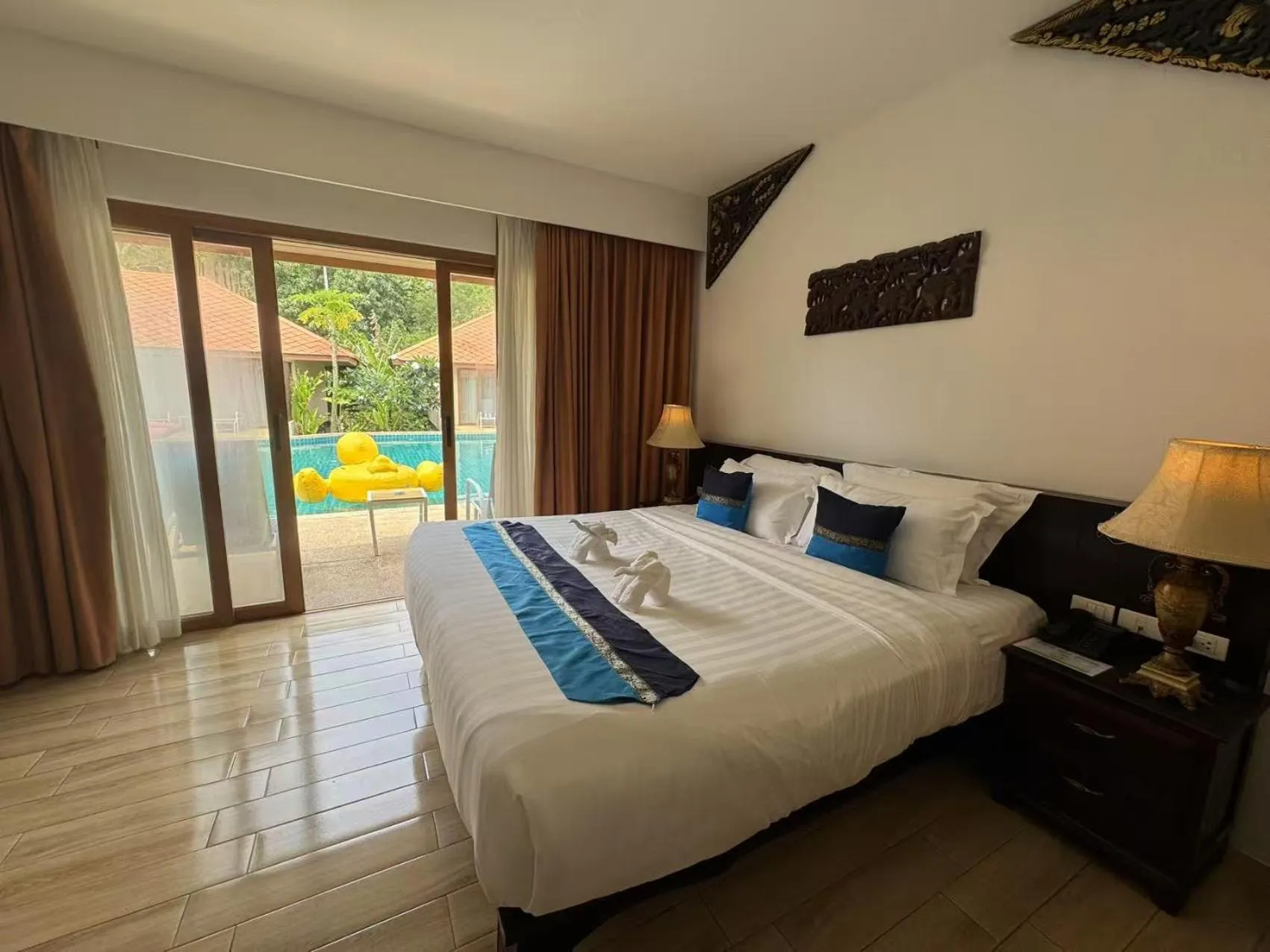 Photo of the whole room, Bed in Blue Bay Resort - Access to Pool and Beach-Phuket & Krabi