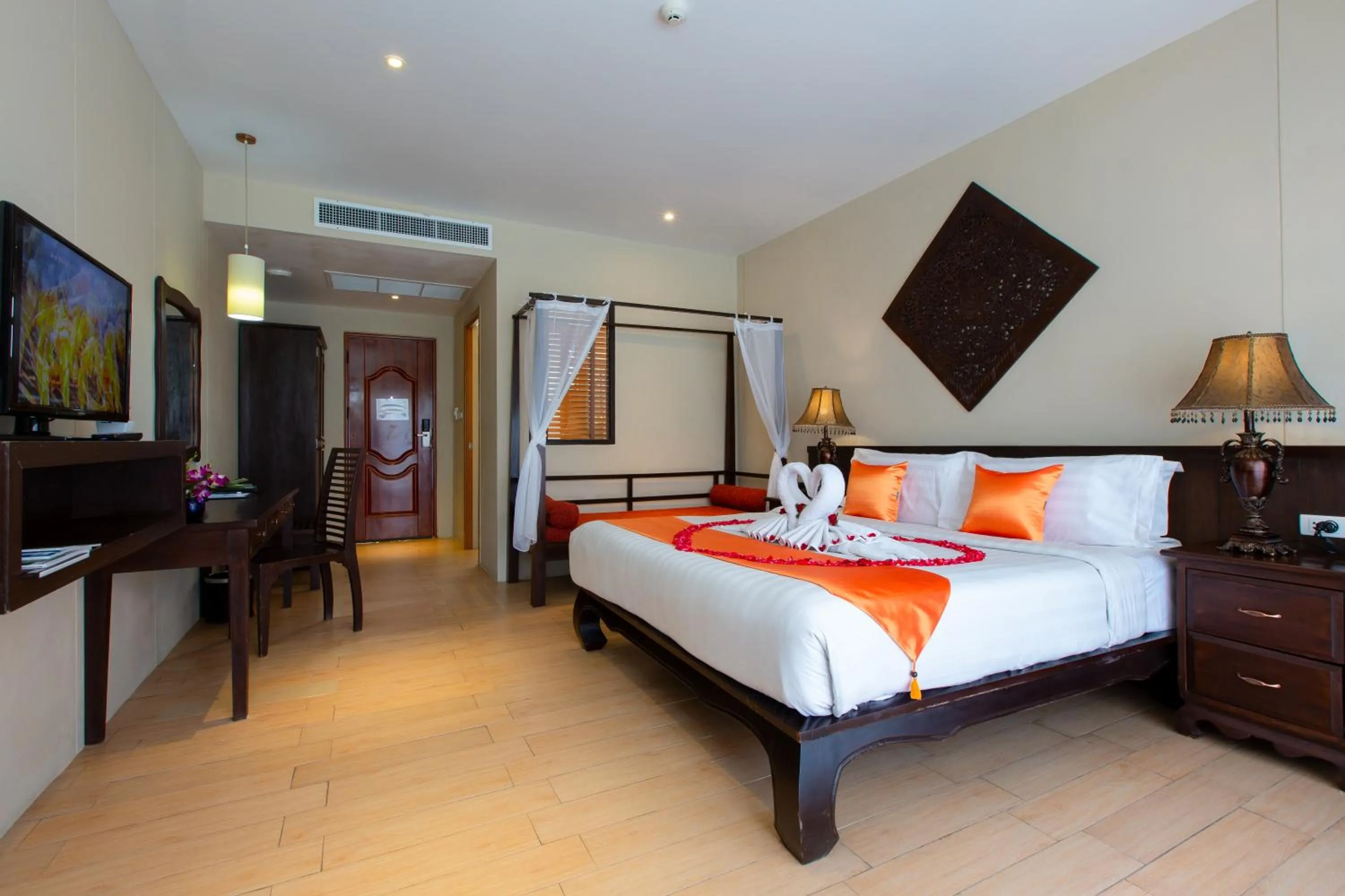 Bed in Blue Bay Resort - Access to Pool and Beach-Phuket & Krabi