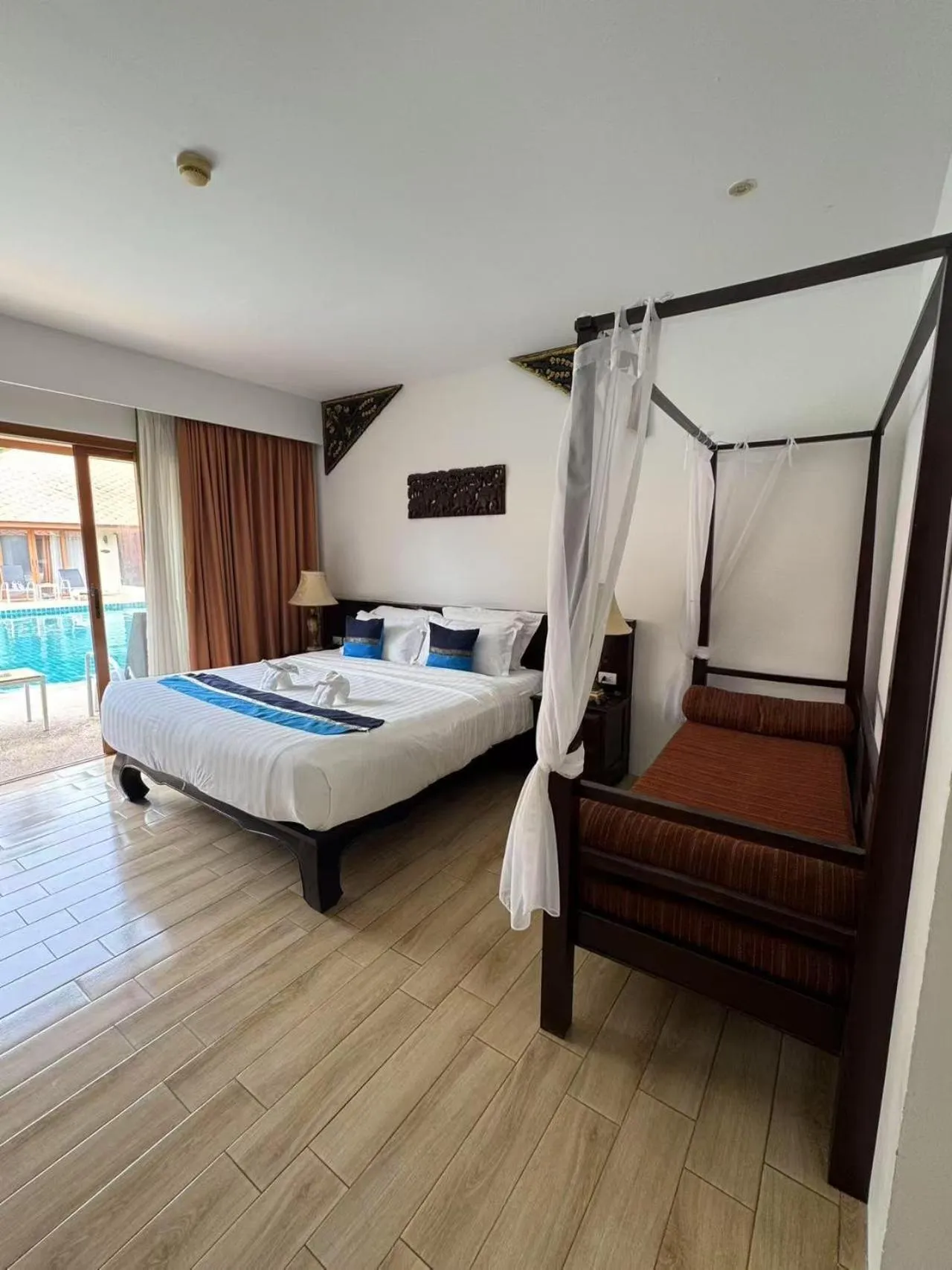 Bed in Blue Bay Resort - Access to Pool and Beach-Phuket & Krabi