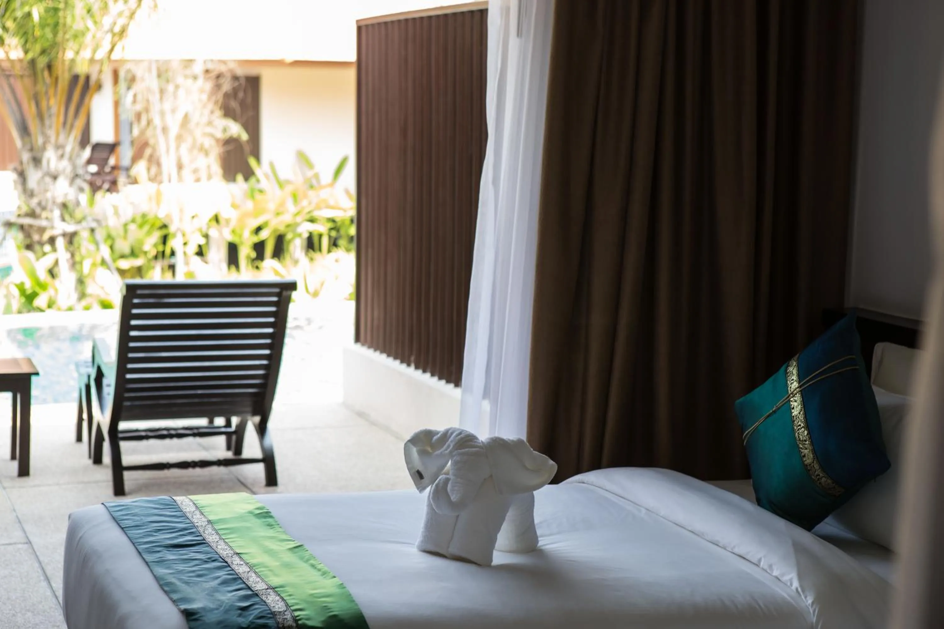 Balcony/Terrace in Blue Bay Resort - Access to Pool and Beach-Phuket & Krabi