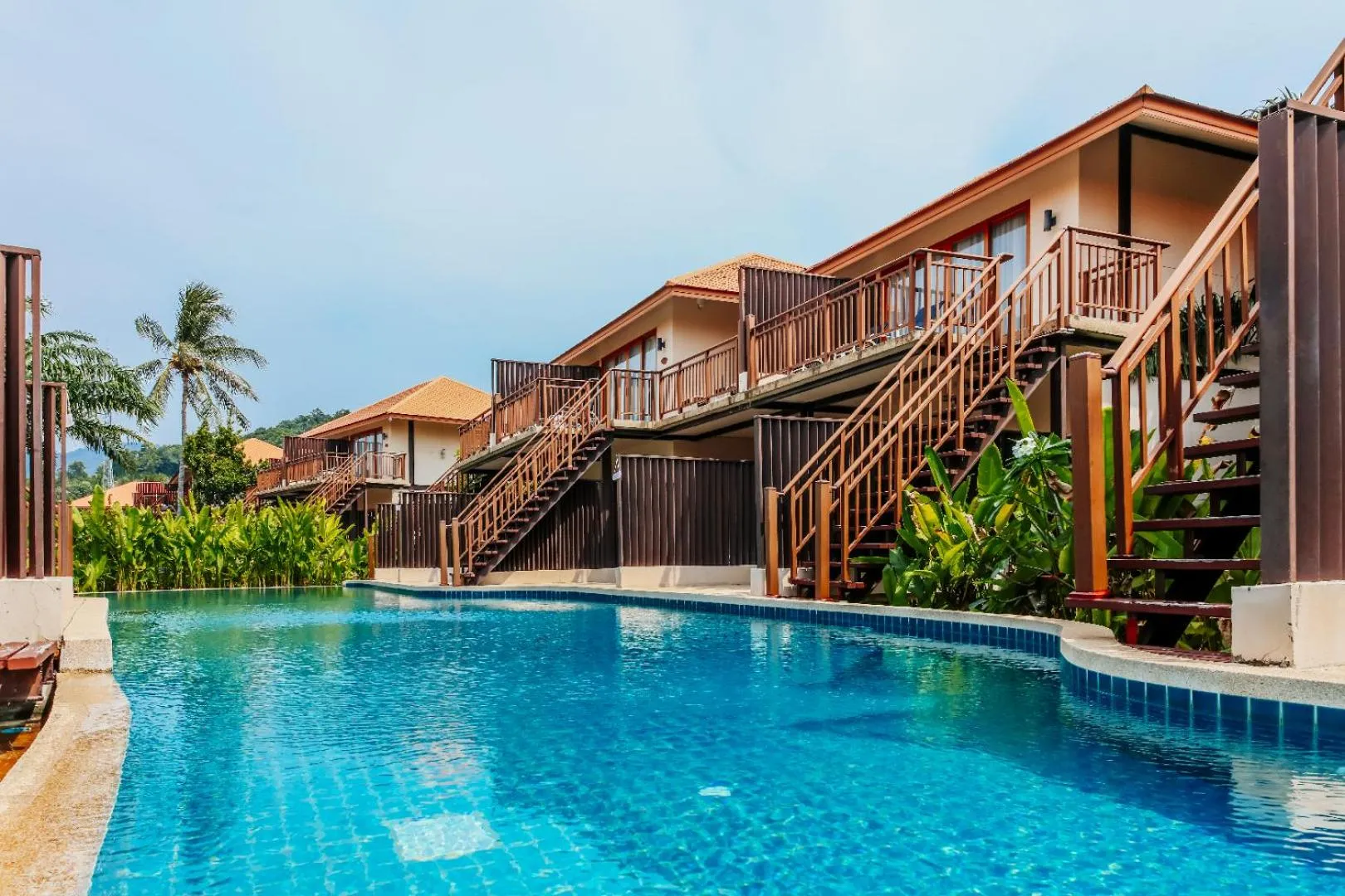 Pool view in Blue Bay Resort - Access to Pool and Beach-Phuket & Krabi