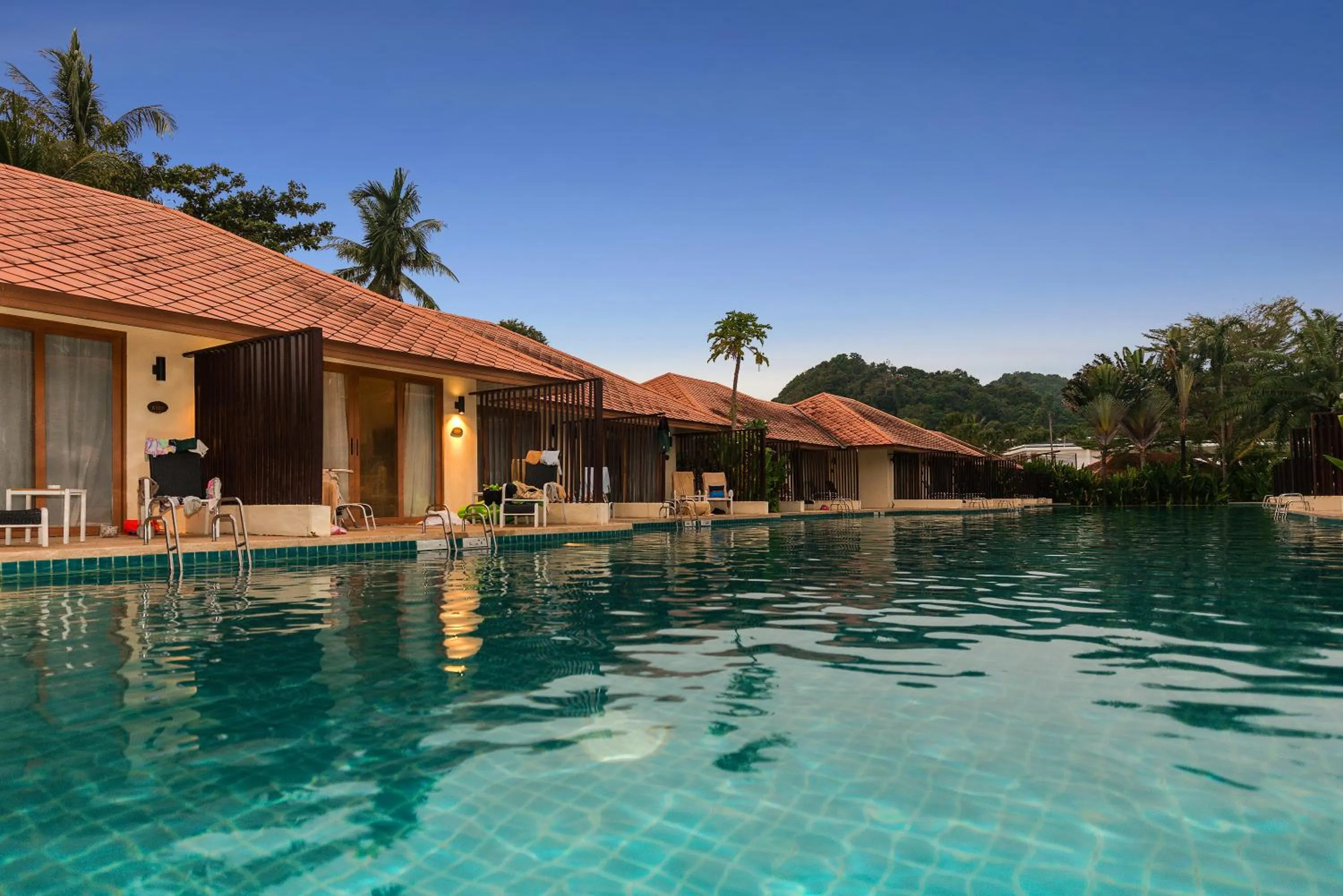 Pool view in Blue Bay Resort - Access to Pool and Beach-Phuket & Krabi