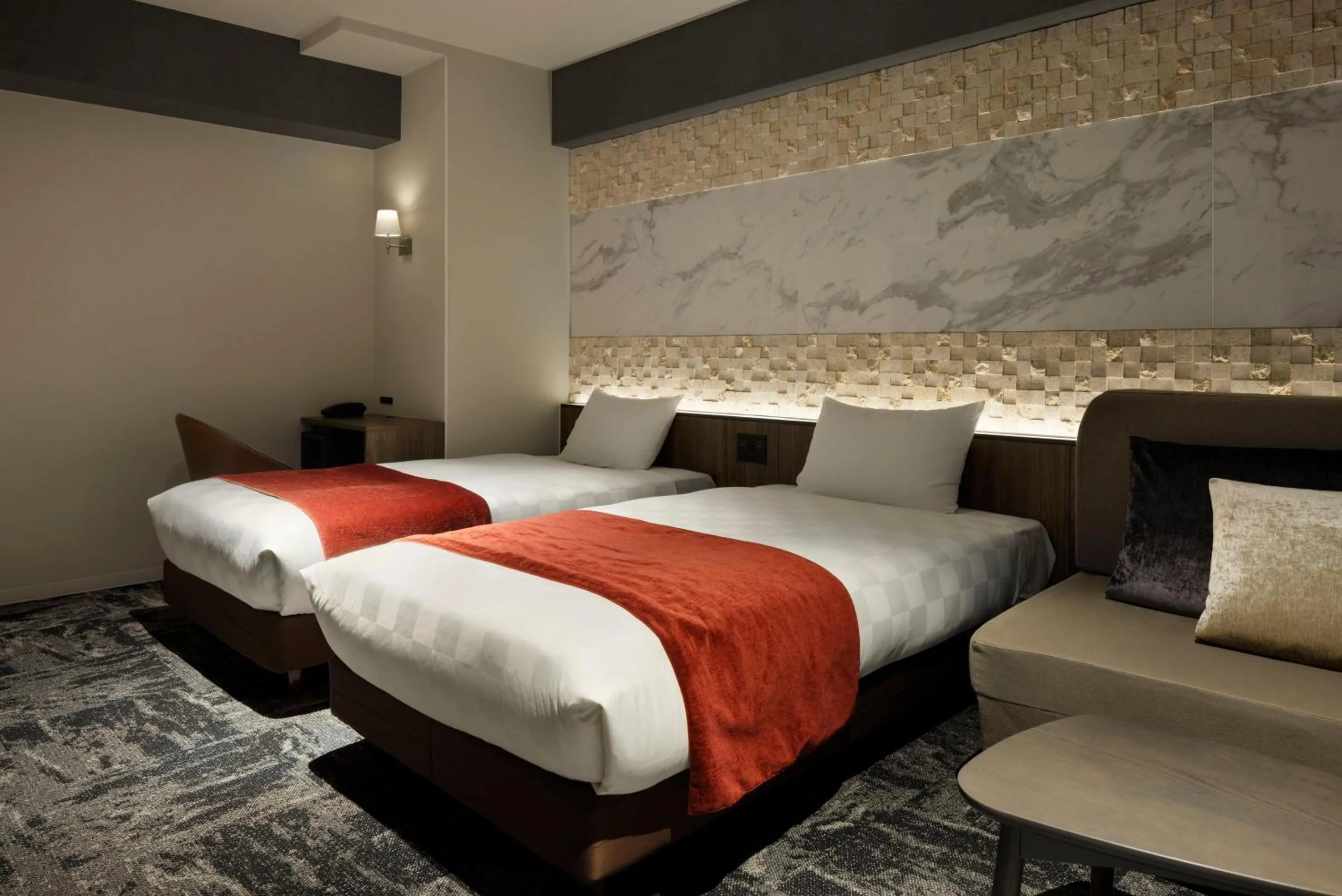 Bed in the b osaka-shinsekai