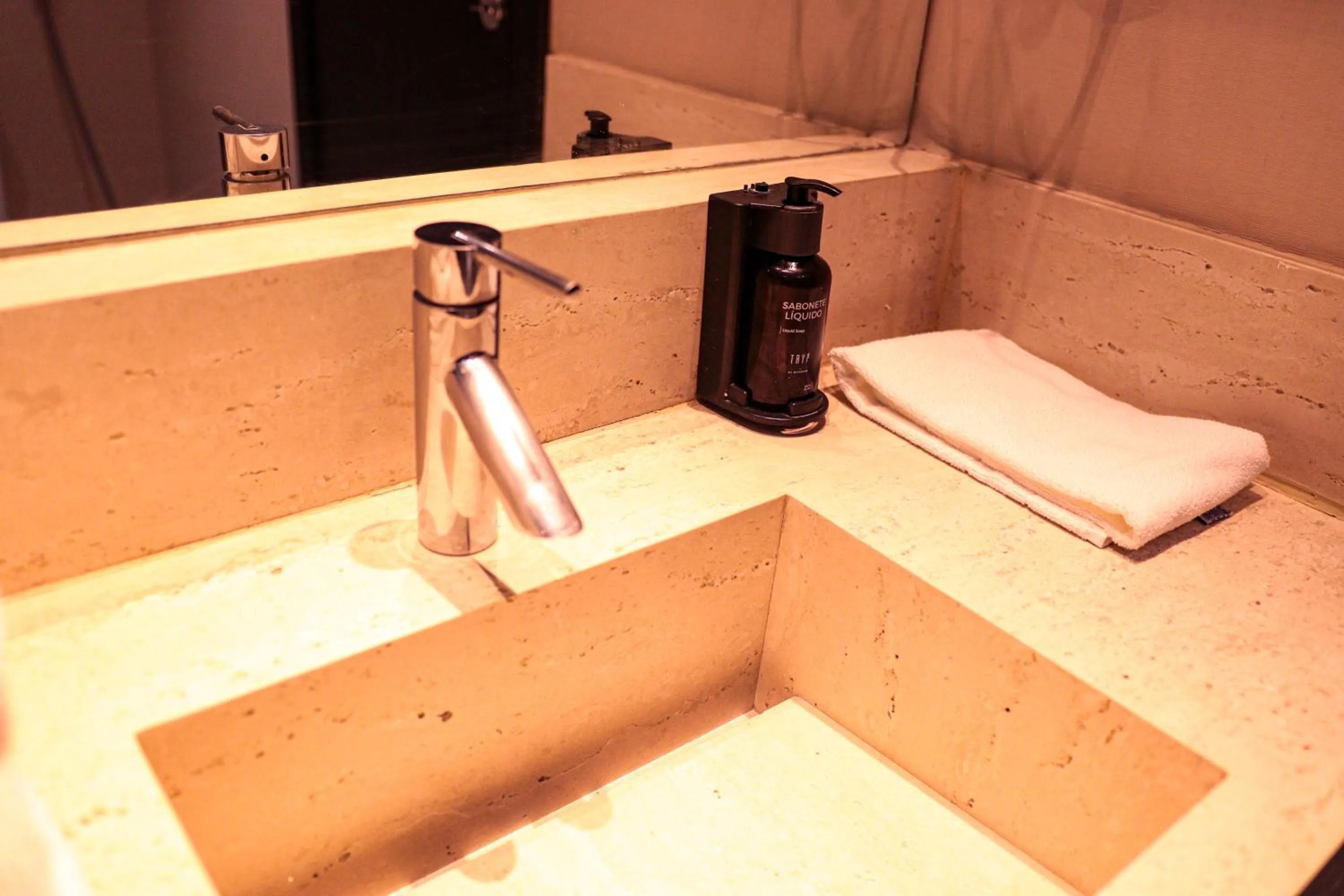 Bathroom in Cassino Tower Savassi - Próximo a FIEMG