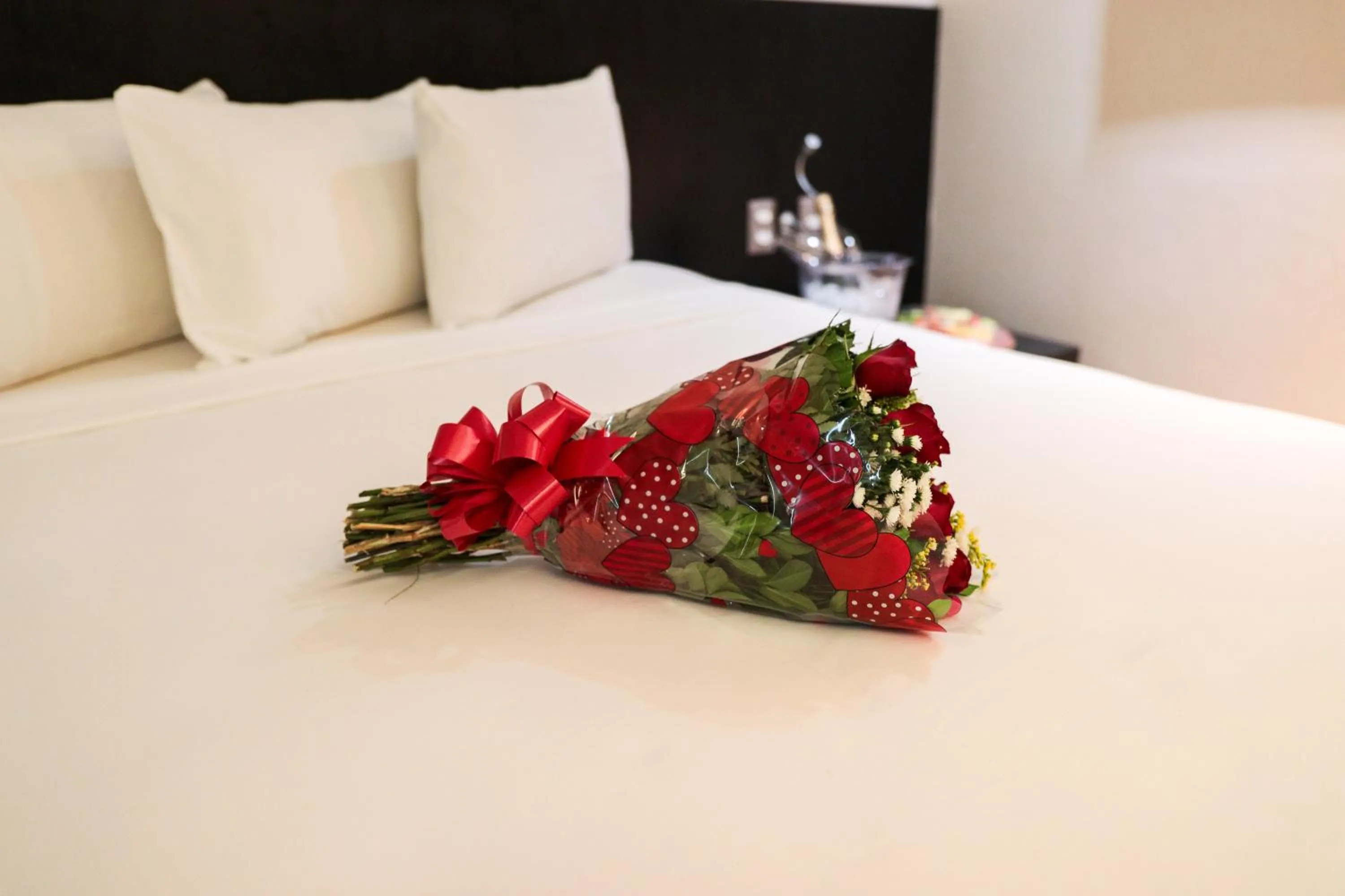 Decorative detail, Bed in Cassino Tower Savassi - Próximo a FIEMG