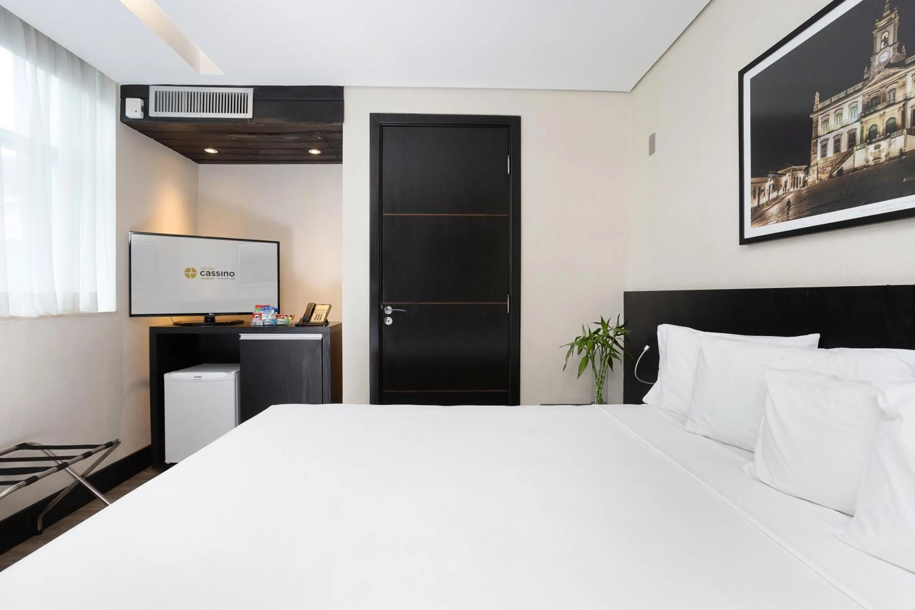 Photo of the whole room, Bed in Cassino Tower Savassi - Próximo a FIEMG