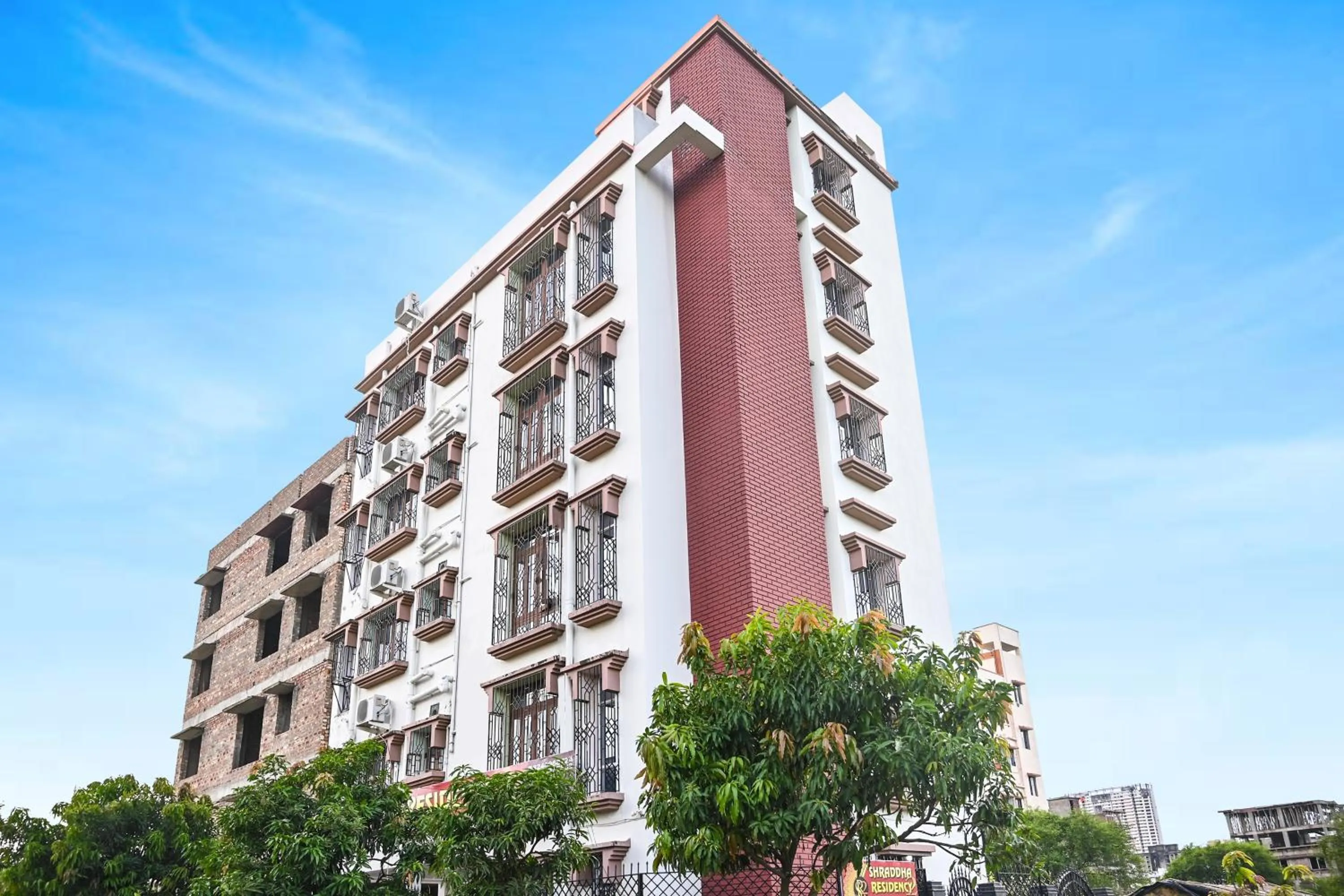 Facade/entrance in Hotel O by OYO Shraddha Residency 2