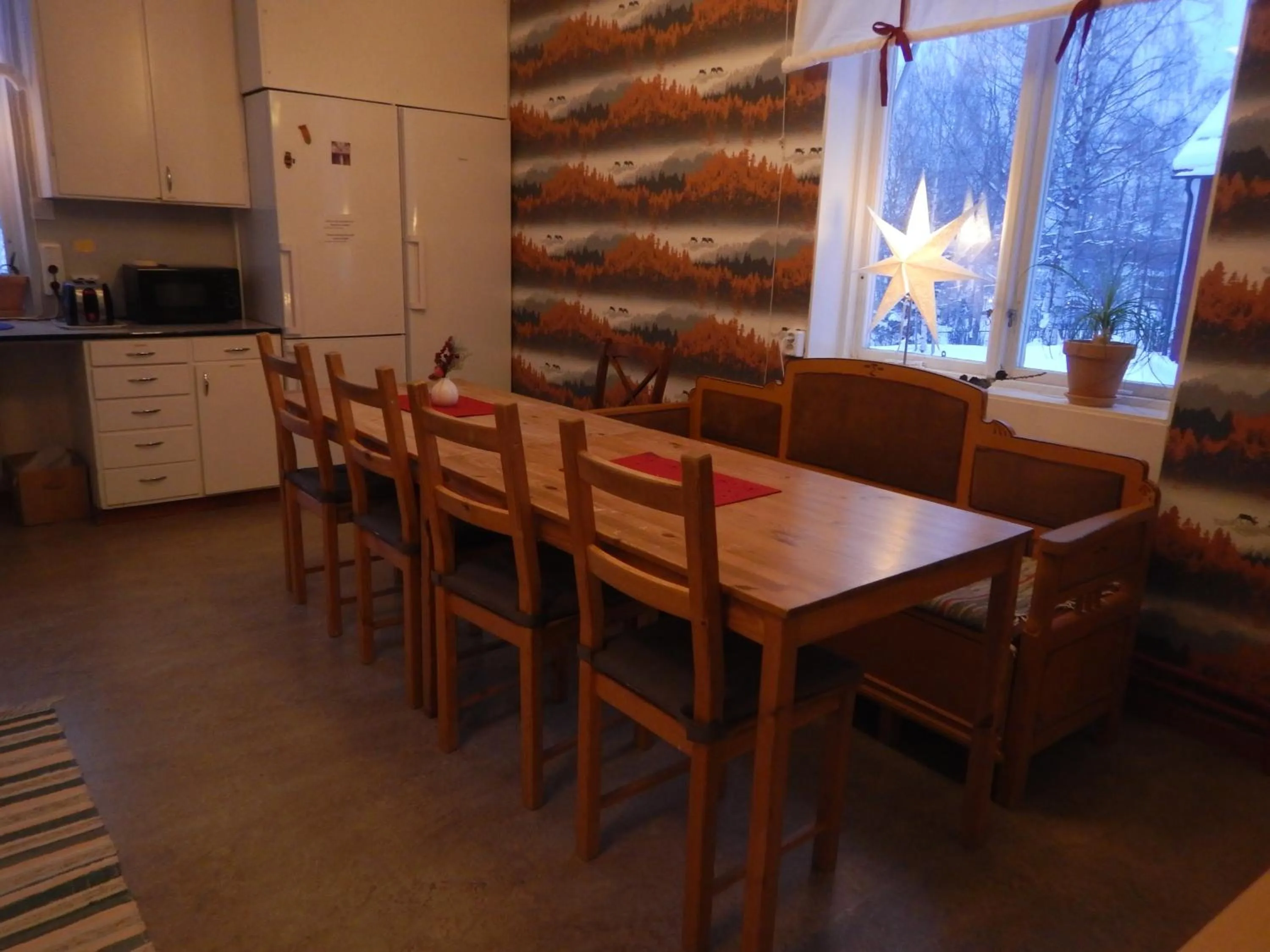 Coffee/tea facilities in Jokkmokks Vandrarhem Åsgård