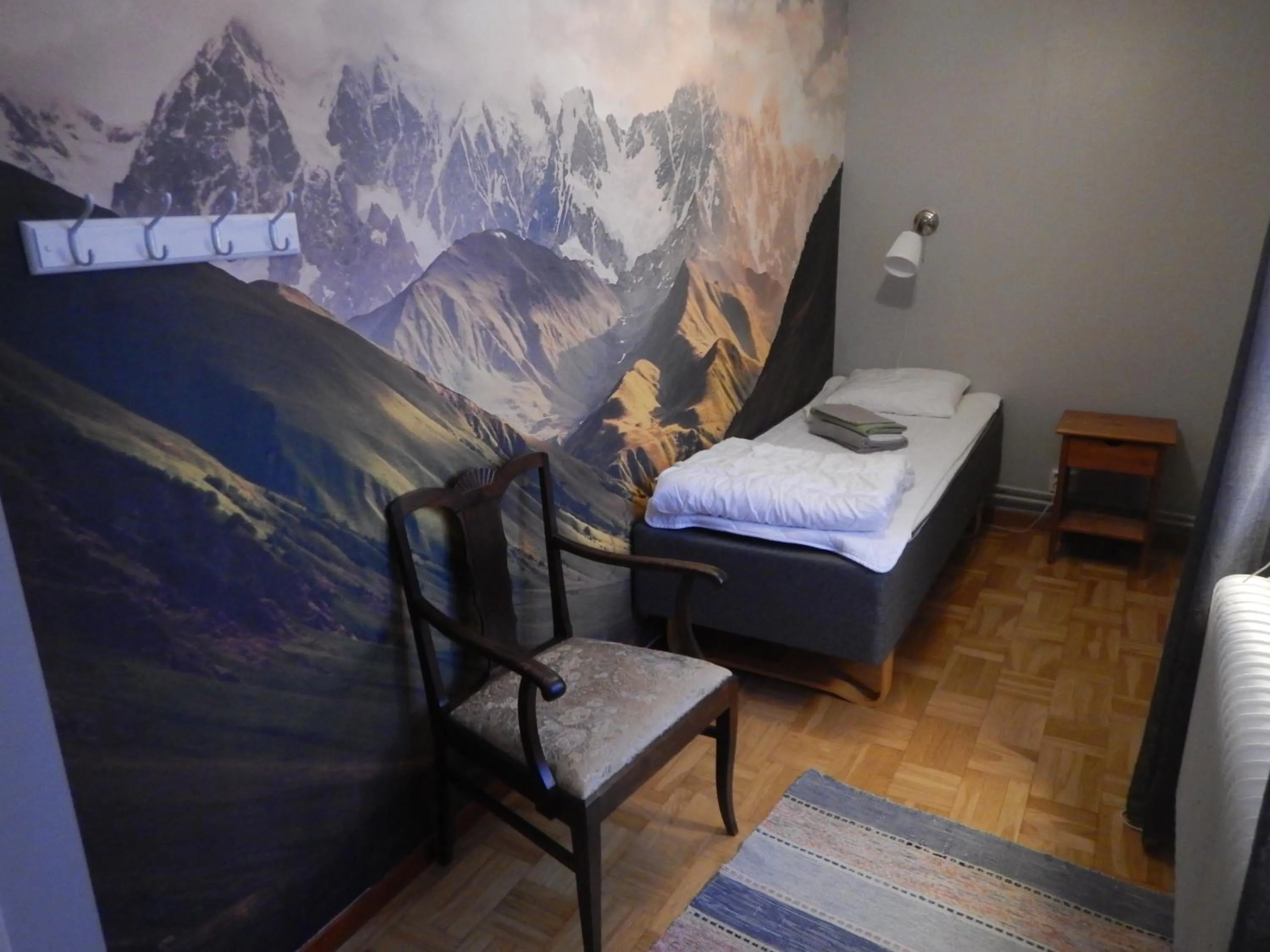 Photo of the whole room, Bed in Jokkmokks Vandrarhem Åsgård