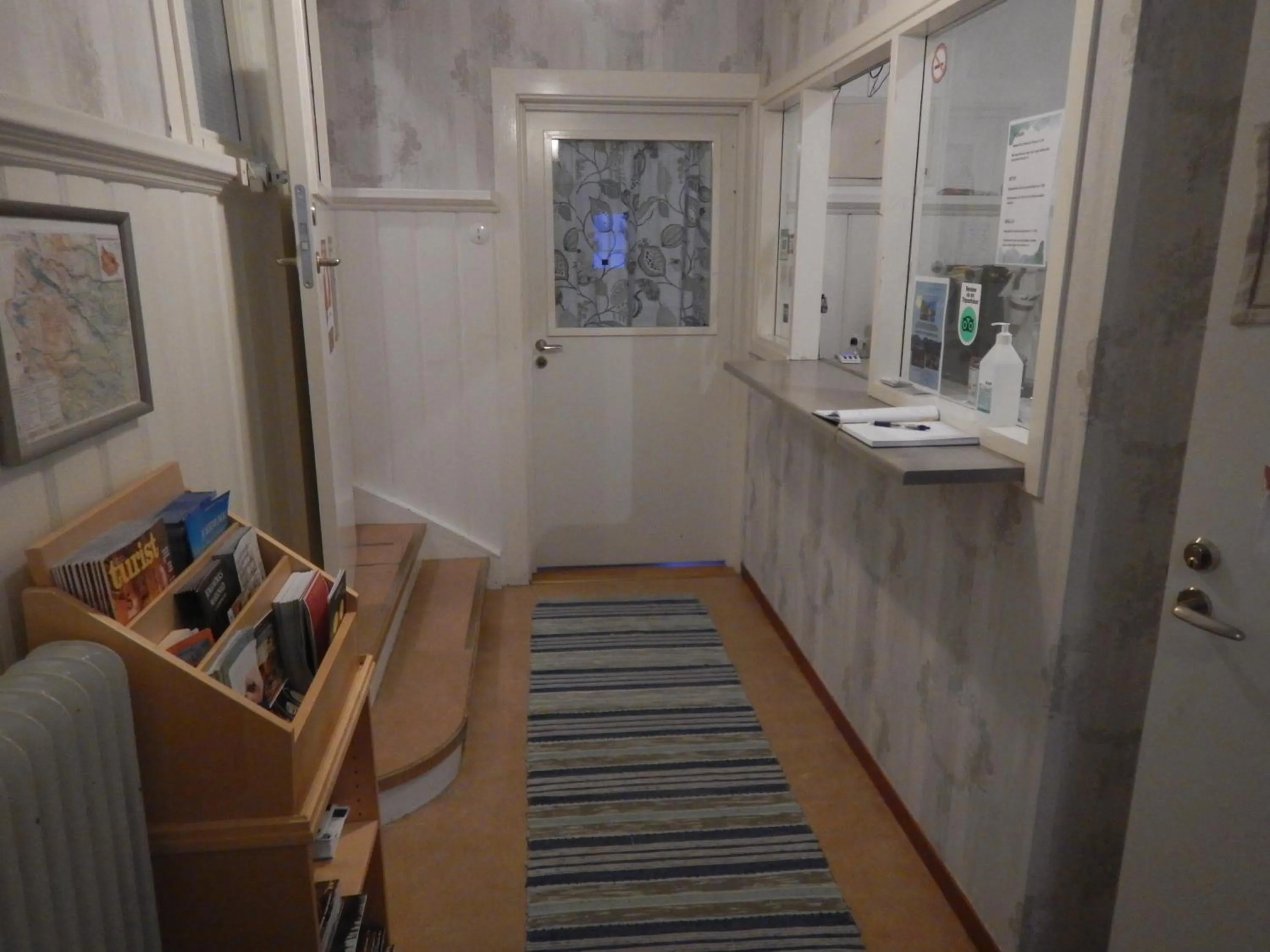 Lobby or reception in Jokkmokks Vandrarhem Åsgård