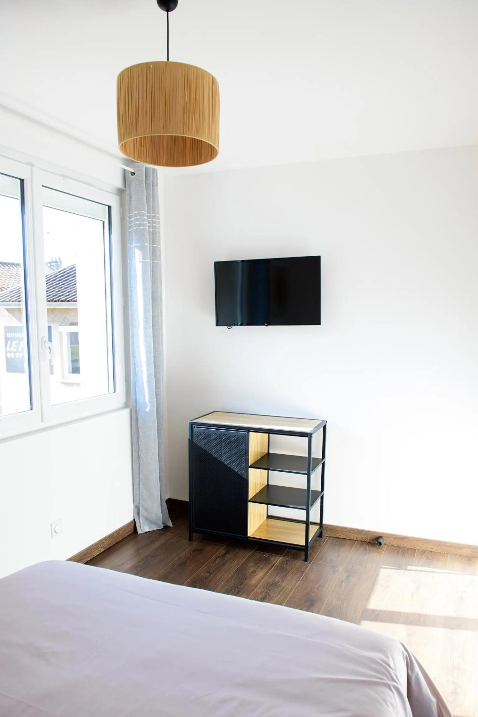 Bed in Le Forez Appartement 4 pers ou Studio 2 pers