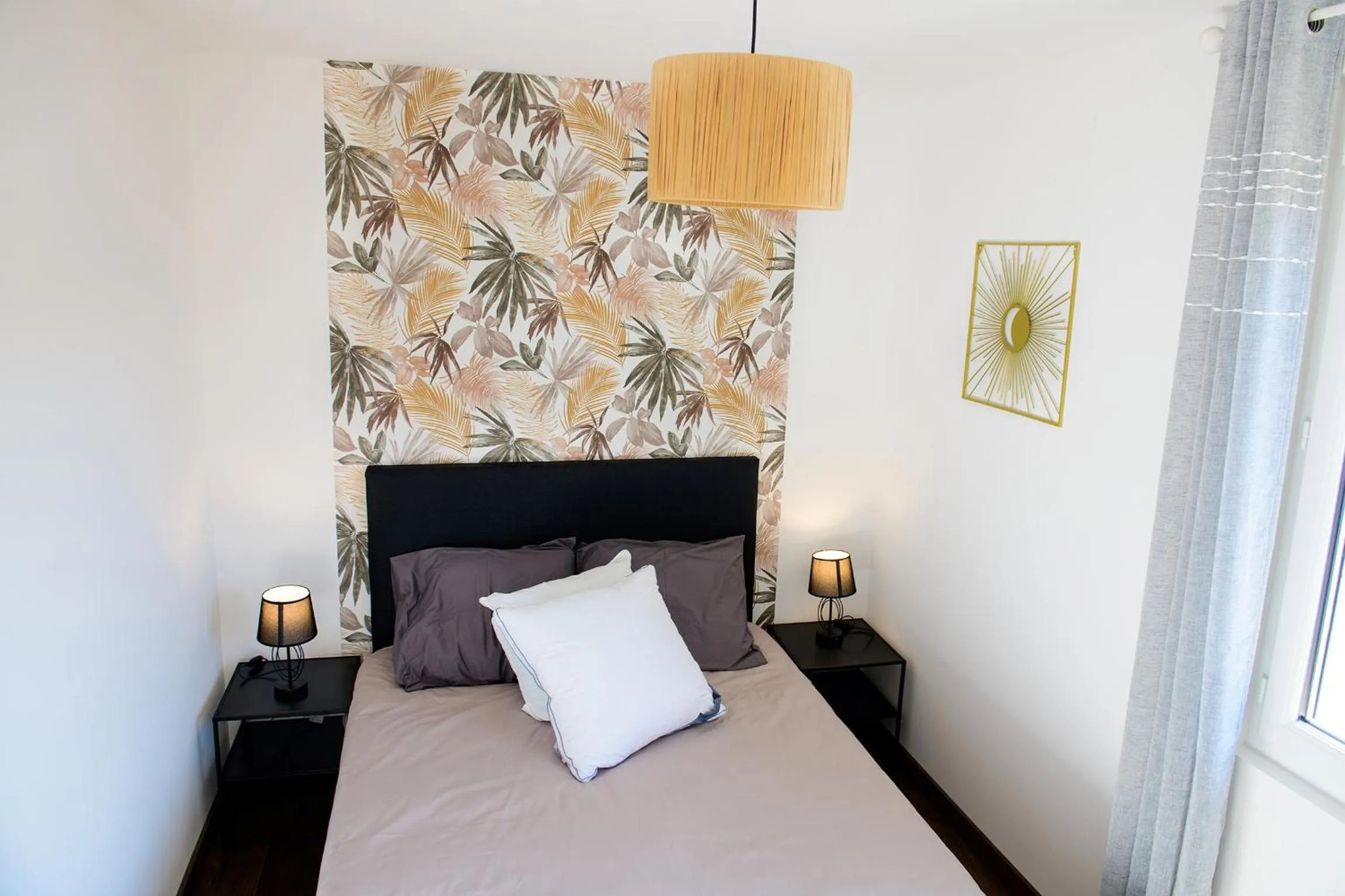 Bed in Le Forez Appartement 4 pers ou Studio 2 pers