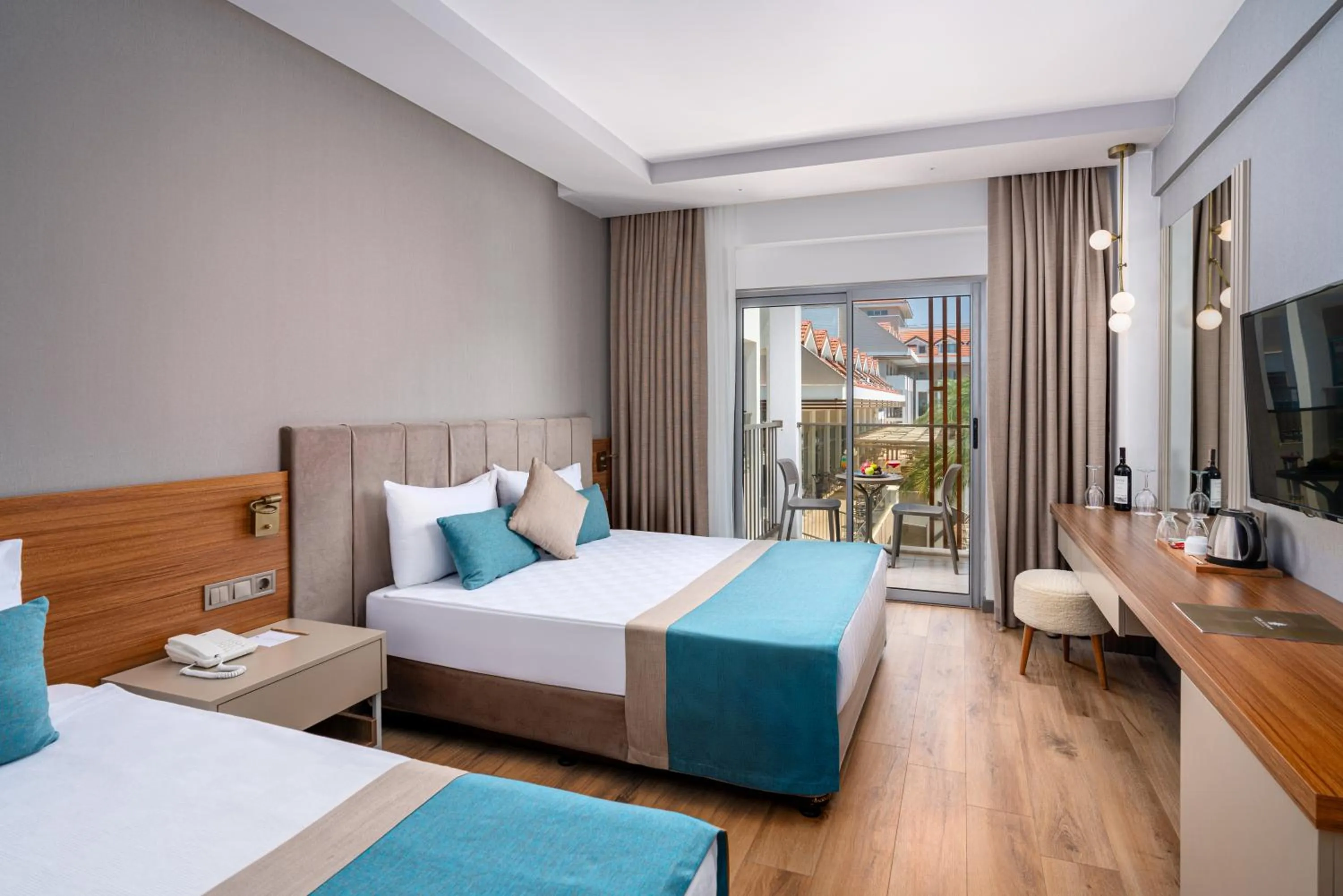 Bed in Side Story Resort & Spa