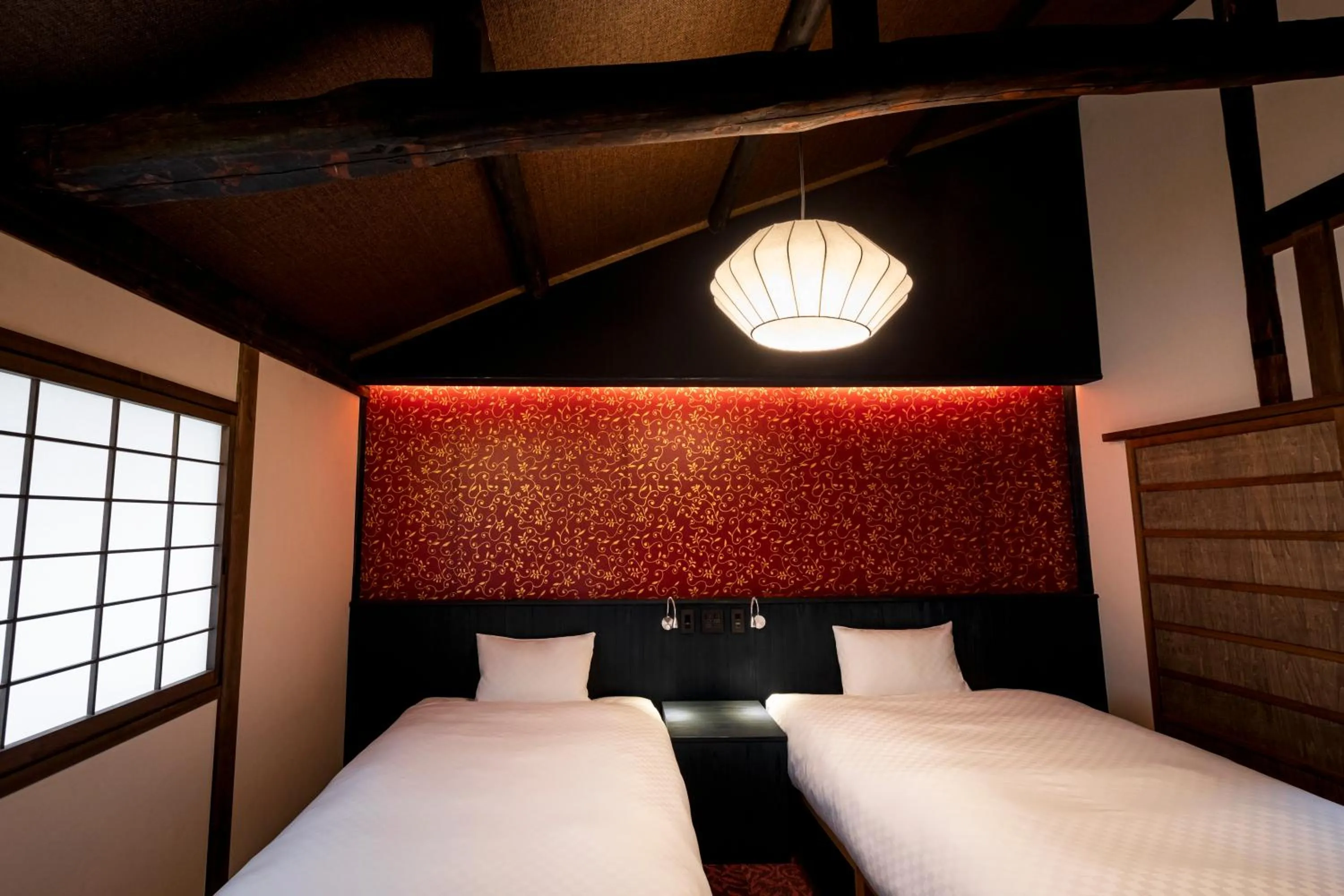 Photo of the whole room, Bed in Rinn Shijo Machiya