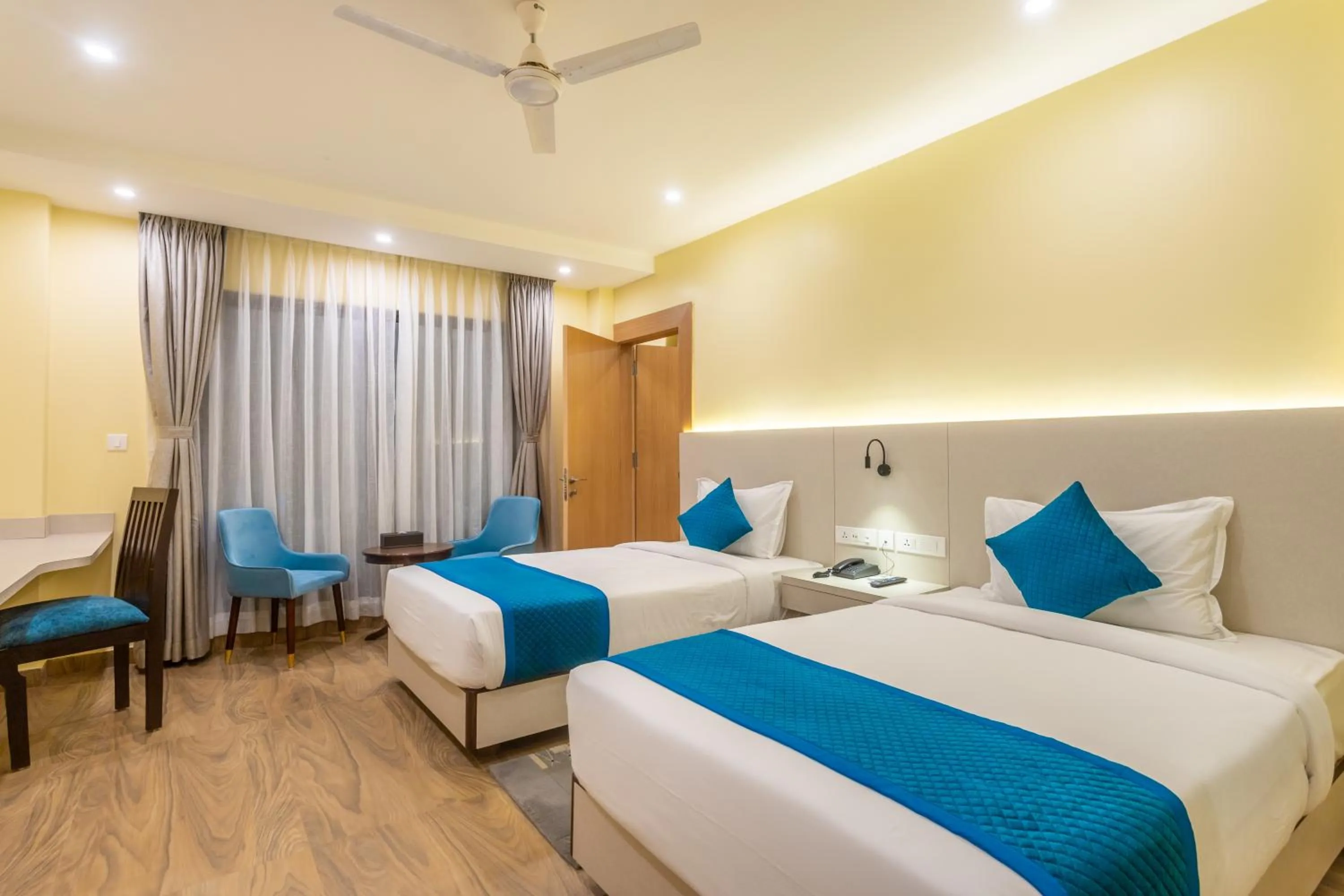 Bed in Bhairahawa Garden Resort