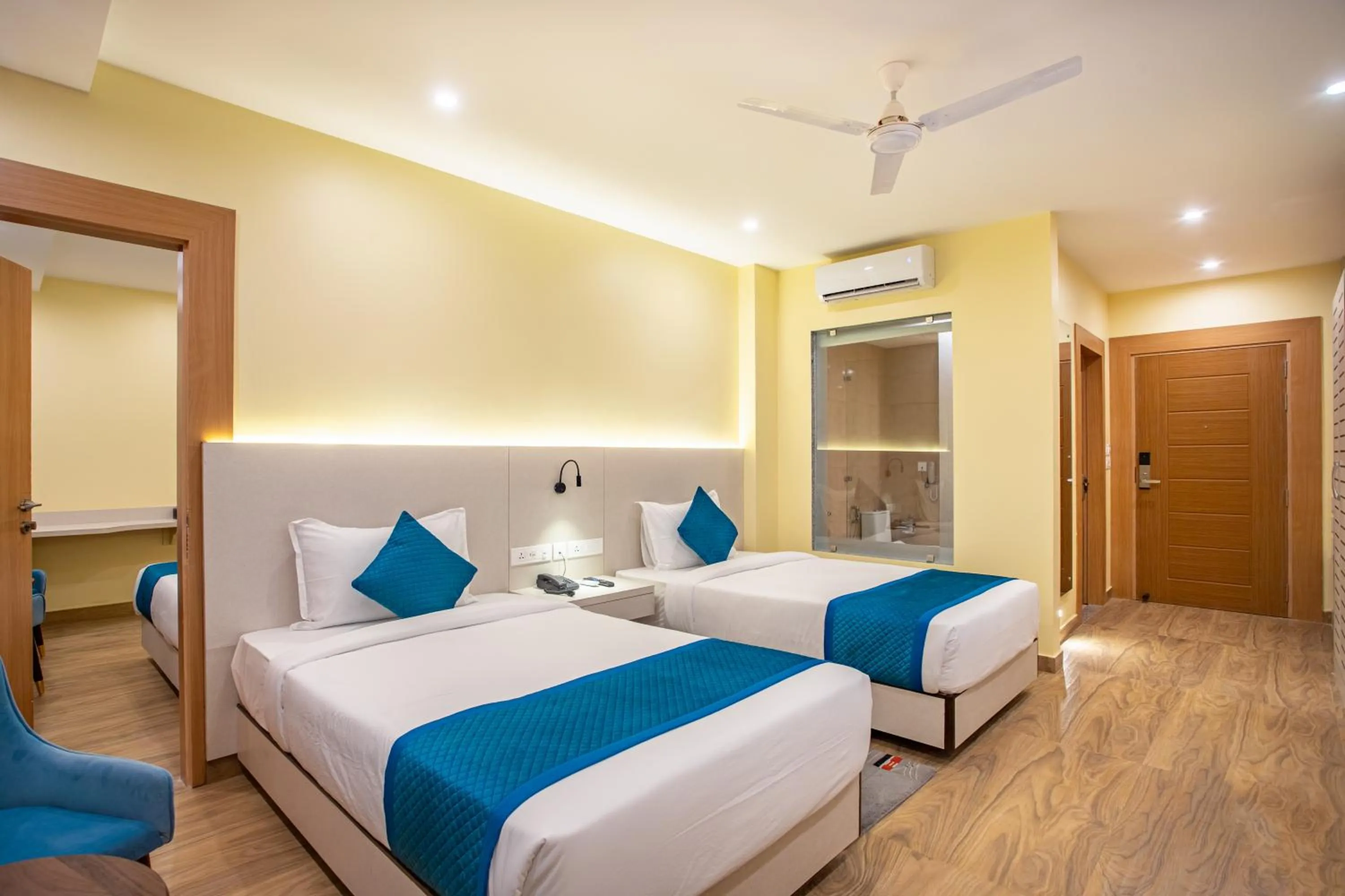 Bed in Bhairahawa Garden Resort