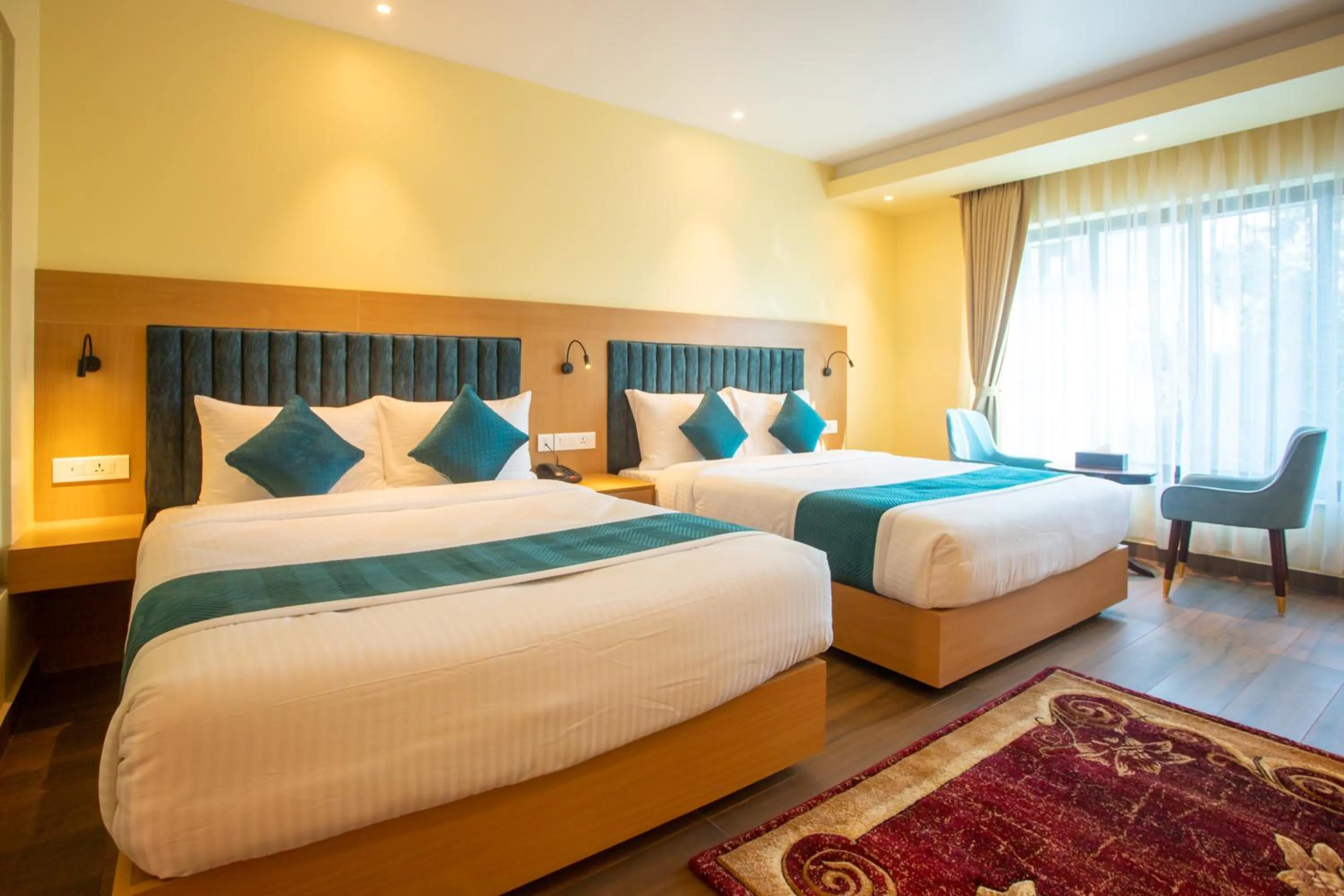 Bed in Bhairahawa Garden Resort