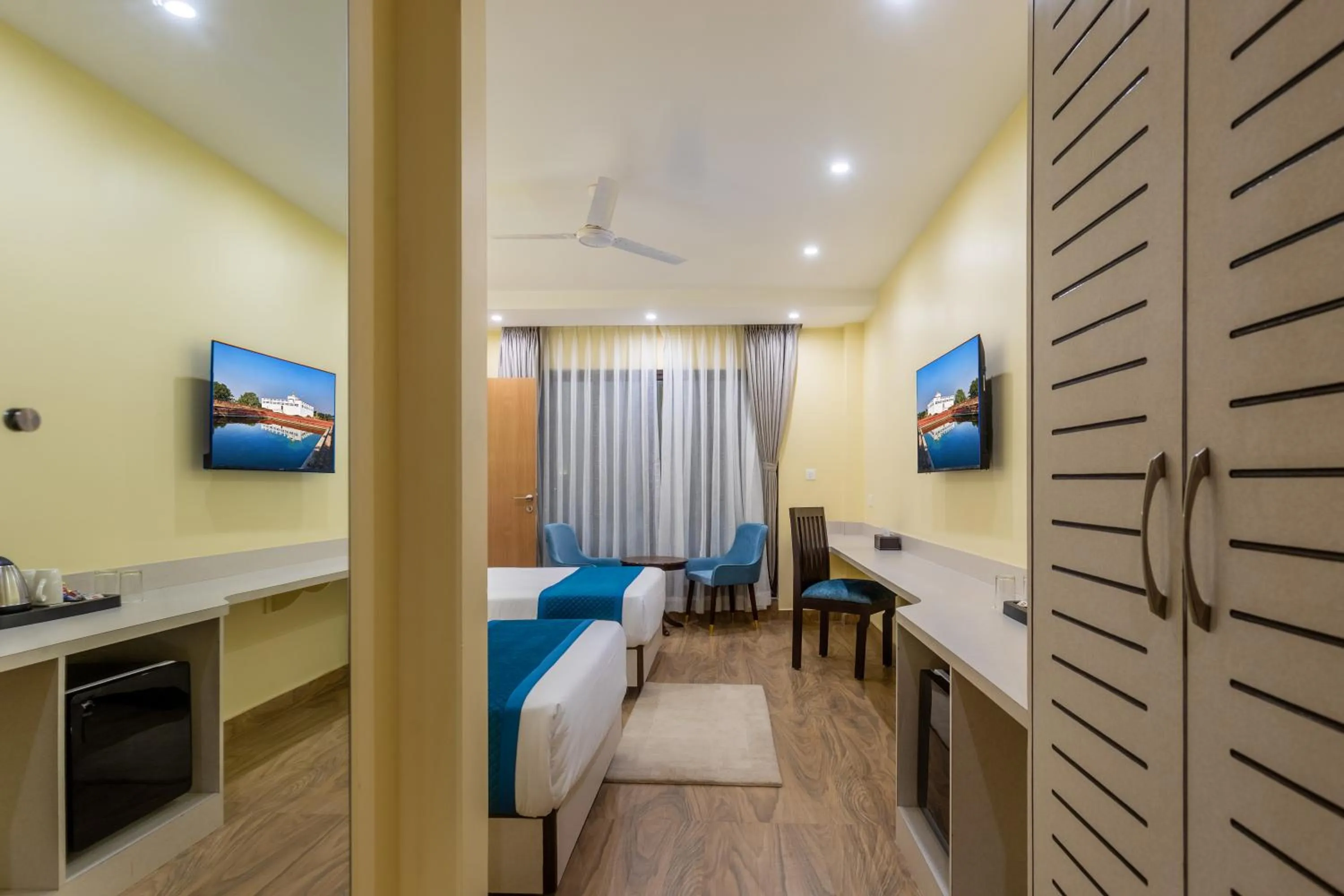 Bed in Bhairahawa Garden Resort