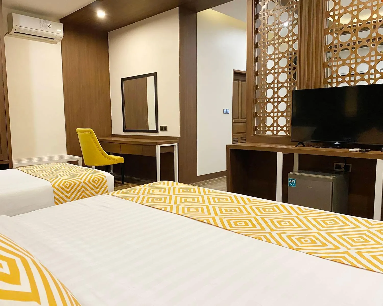 Bed in Holiday Pier Hotel