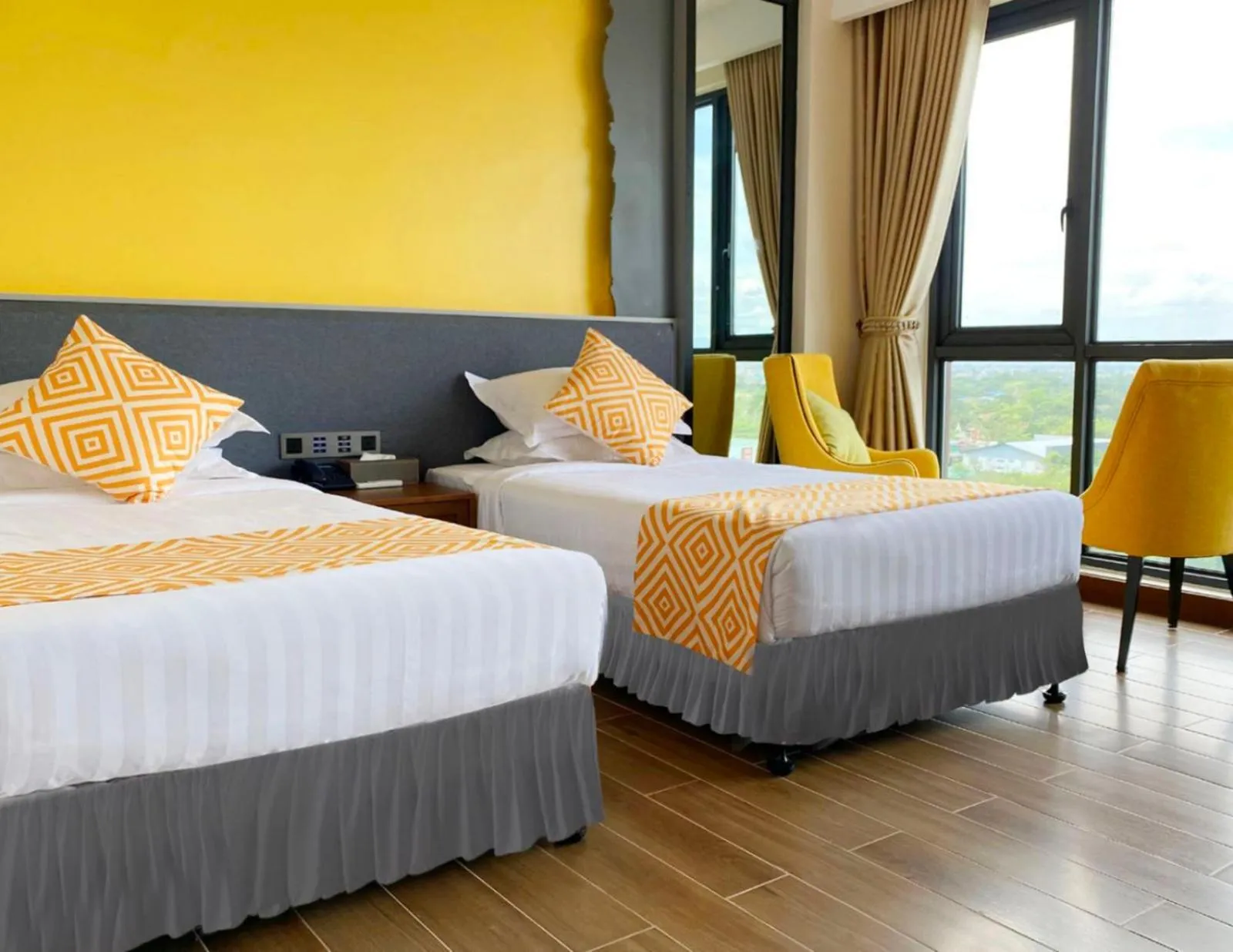 Bed in Holiday Pier Hotel