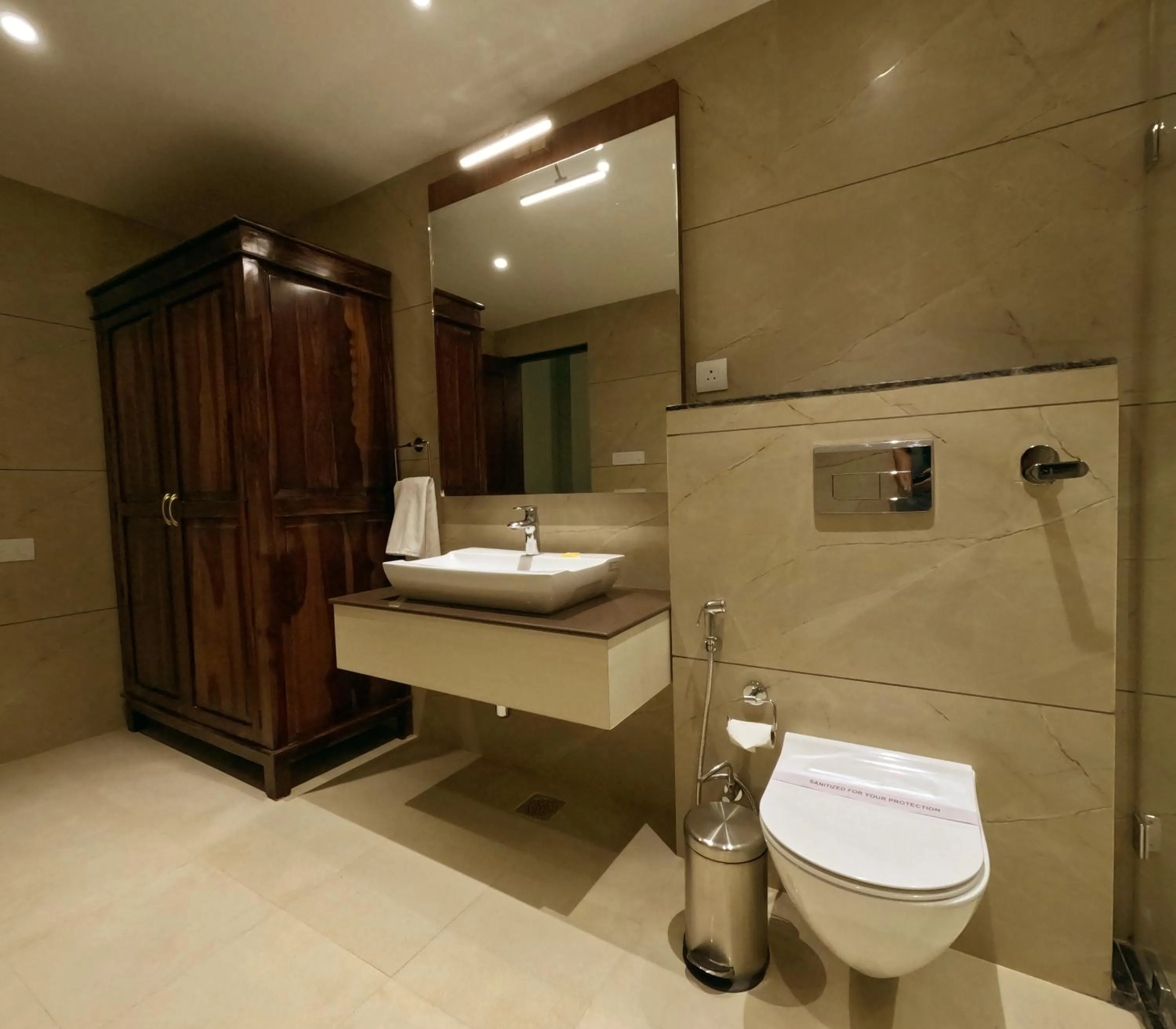 Bathroom in Hotel Chandra Raj Mahal