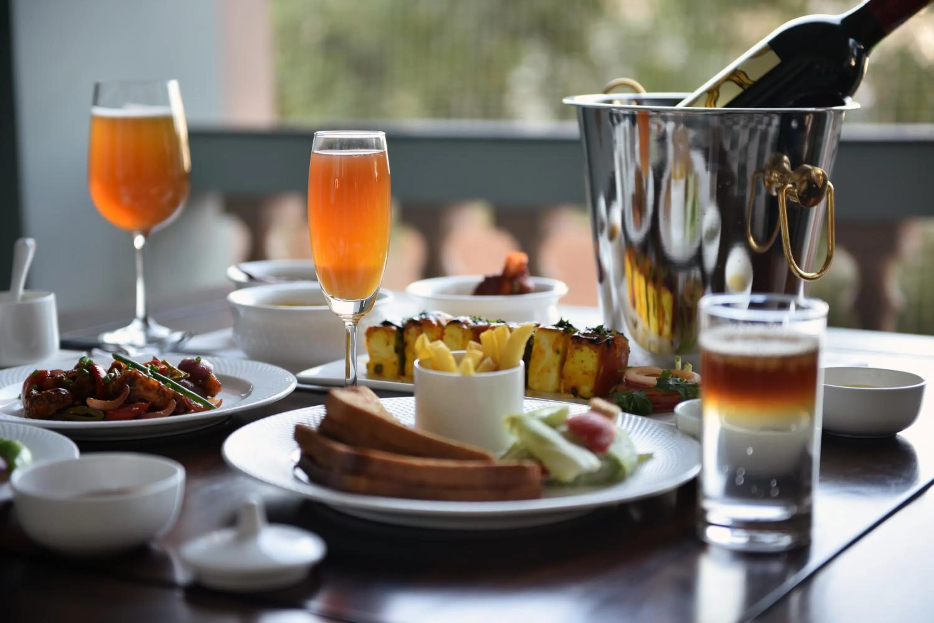 Breakfast in Hotel Chandra Raj Mahal