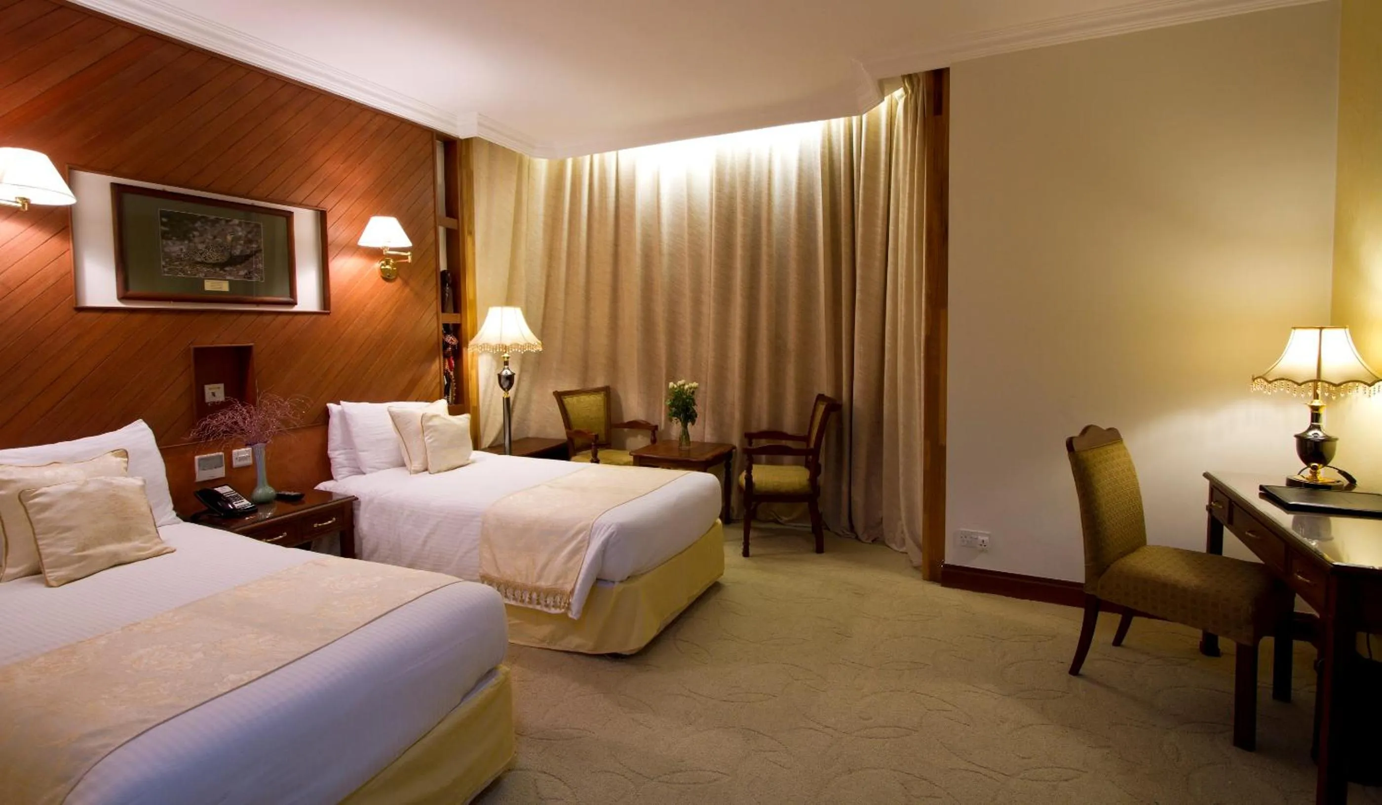 Bed in Palace Hotel Arusha