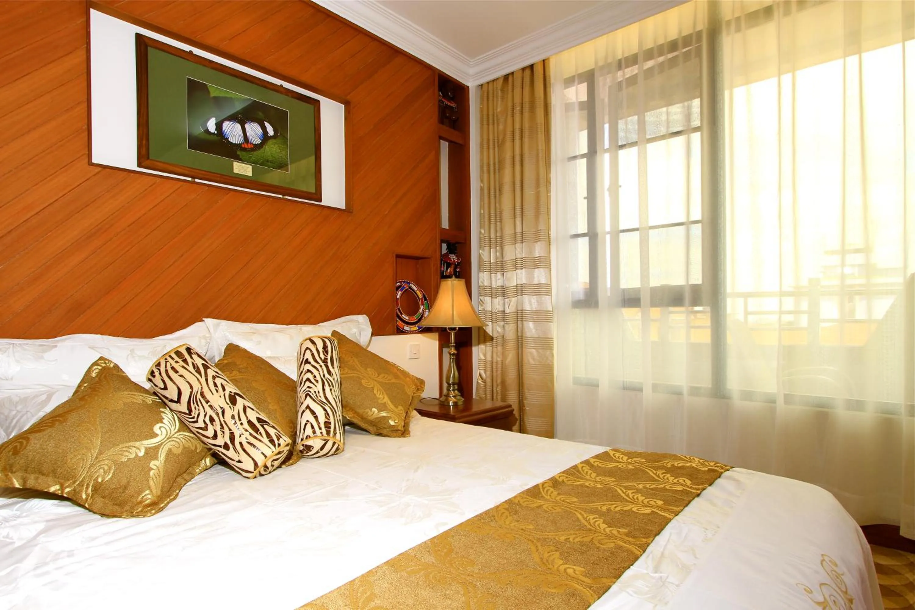 Bed in Palace Hotel Arusha