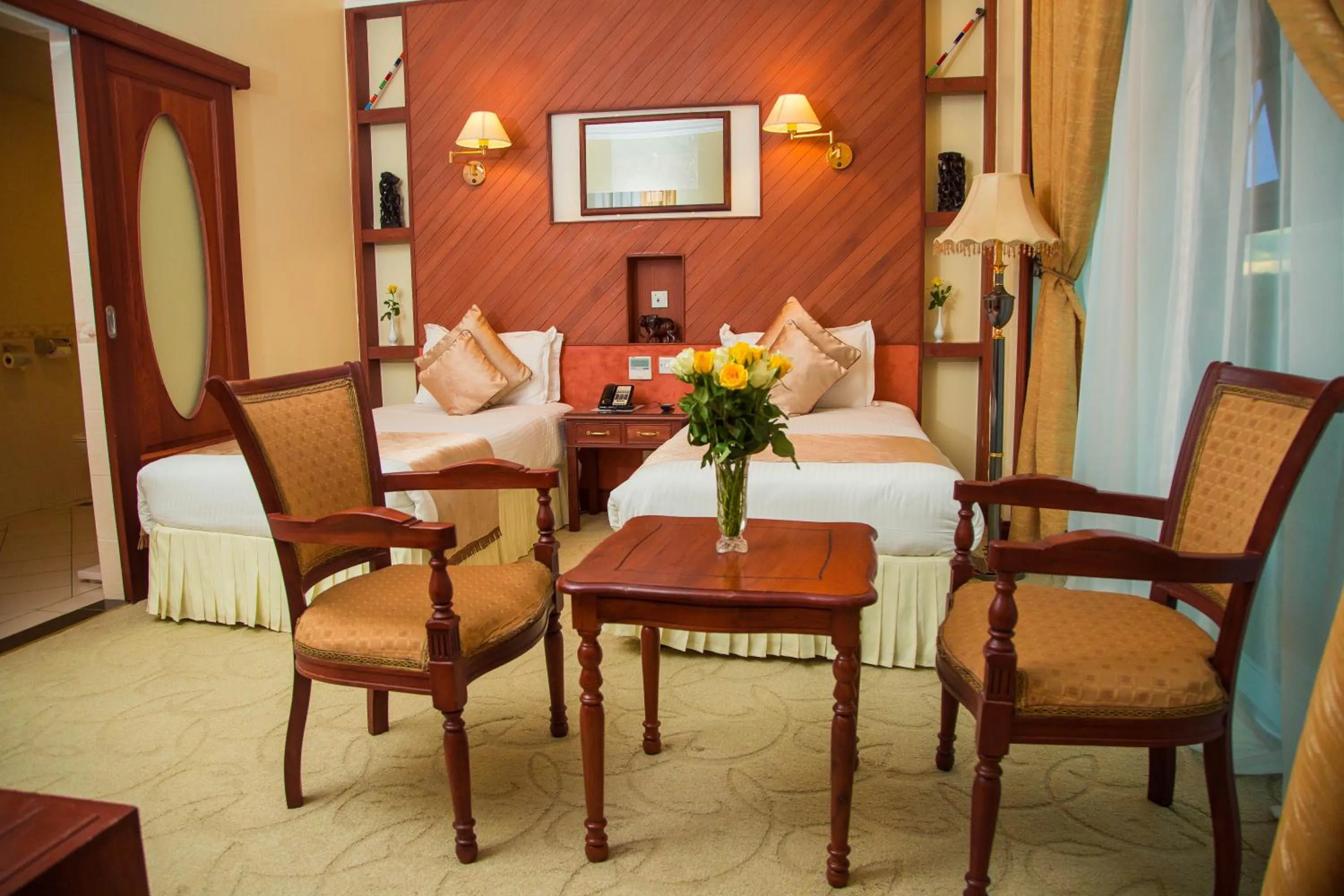 Bed in Palace Hotel Arusha