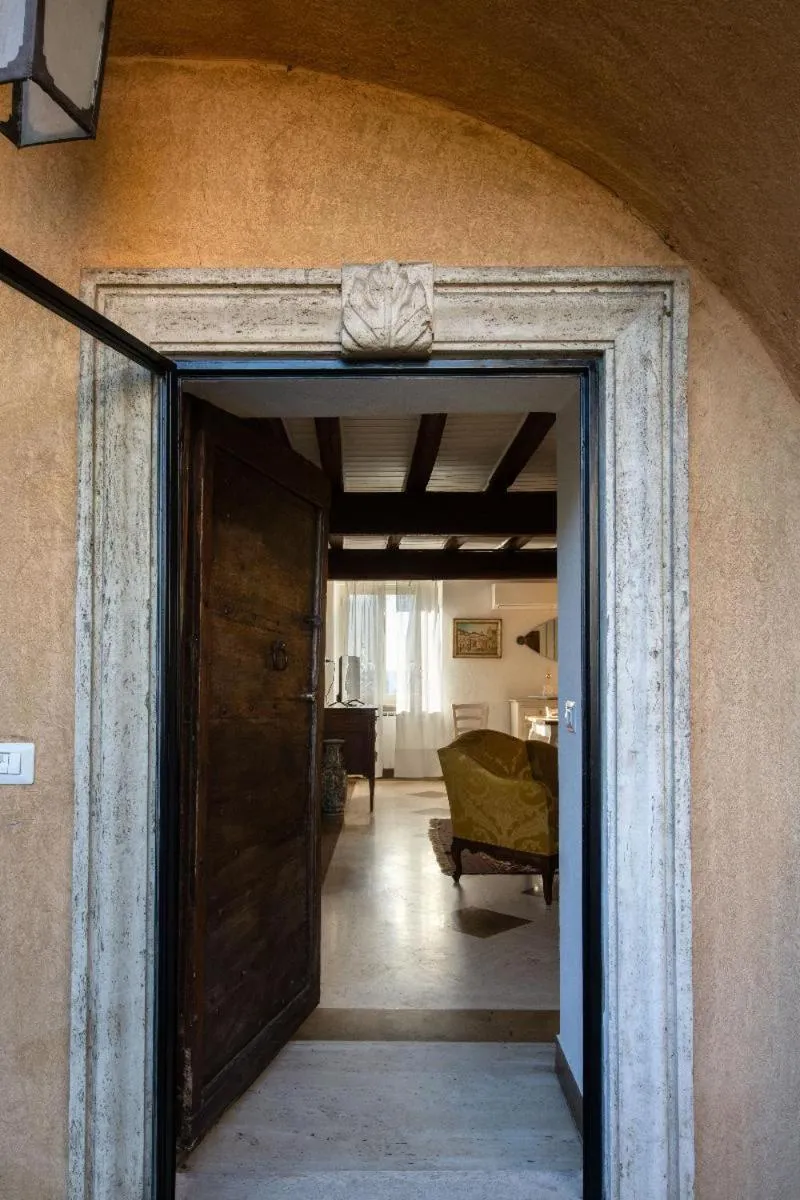 Bed in Castello del Duca