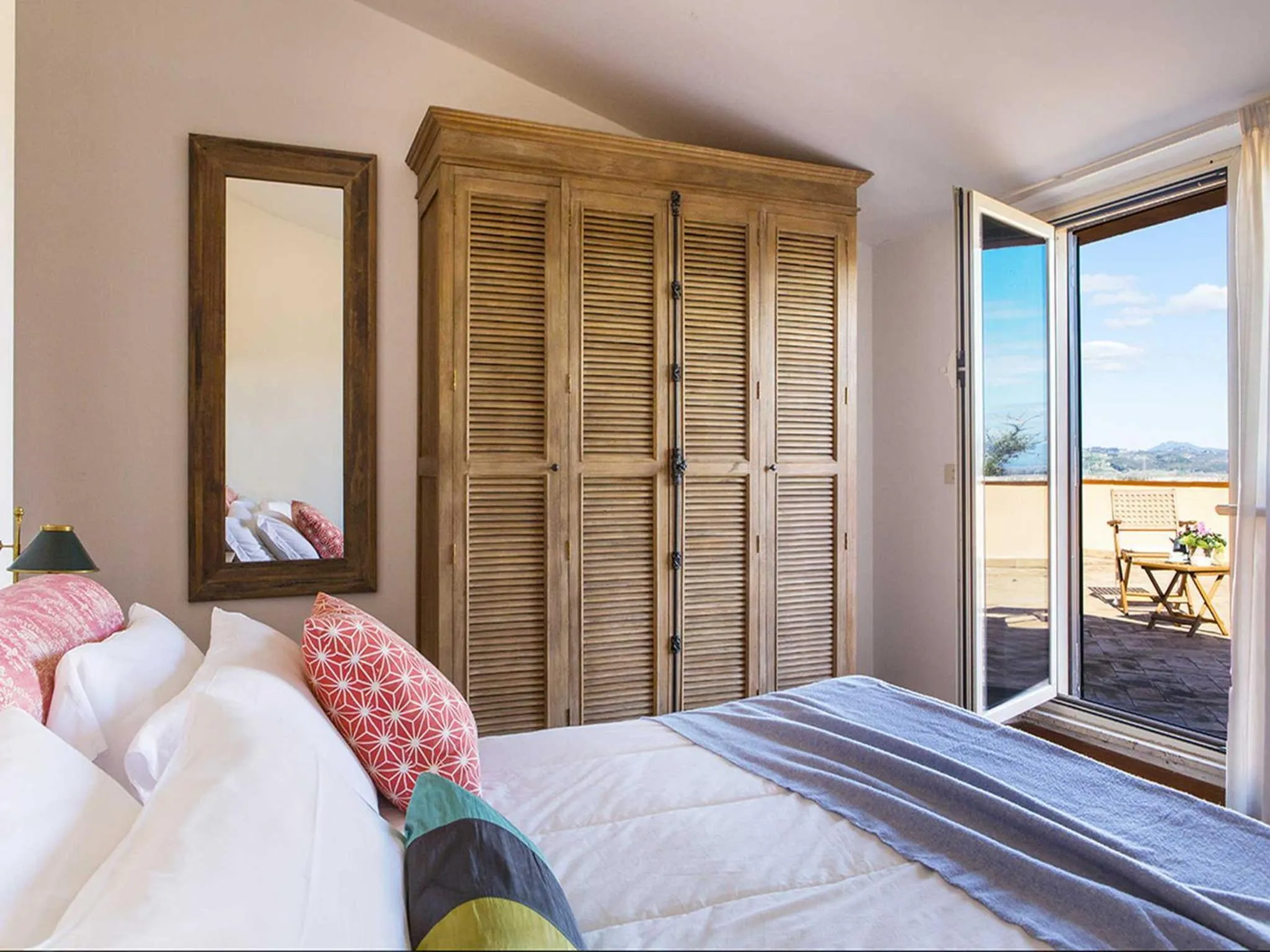 Bedroom, Bed in Castello del Duca