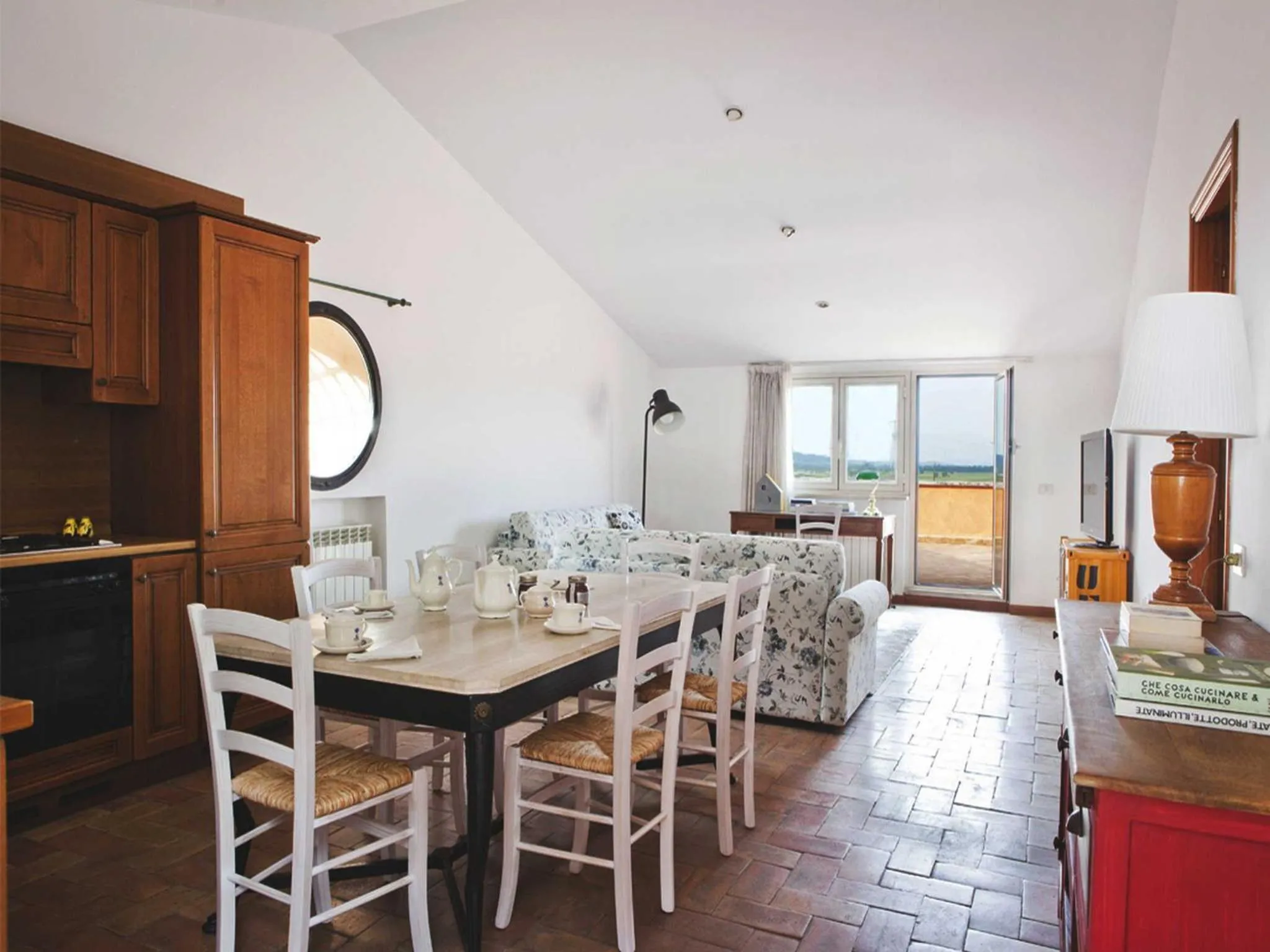 Dining area in Castello del Duca