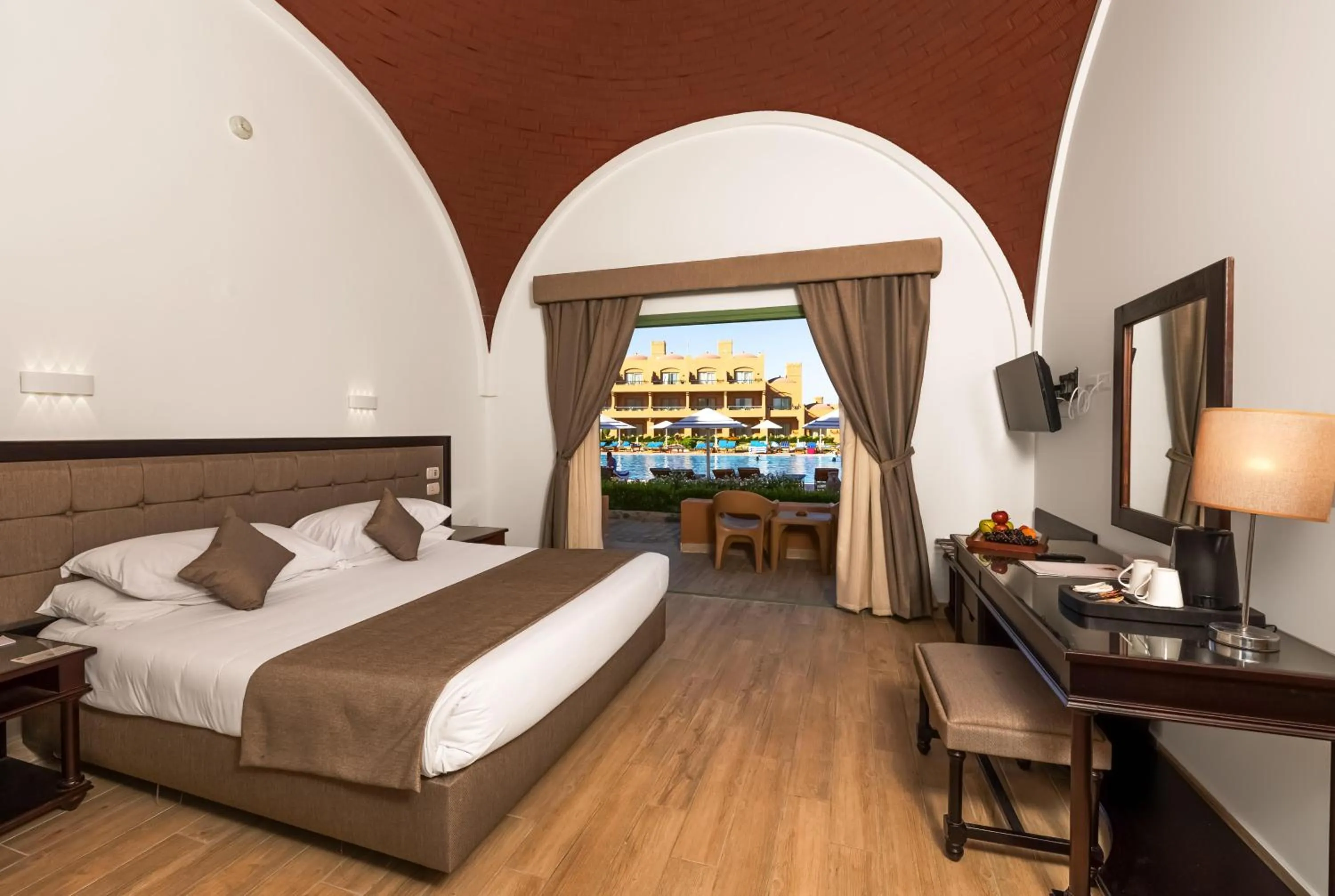 Photo of the whole room, Bed in Akassia Swiss Resort